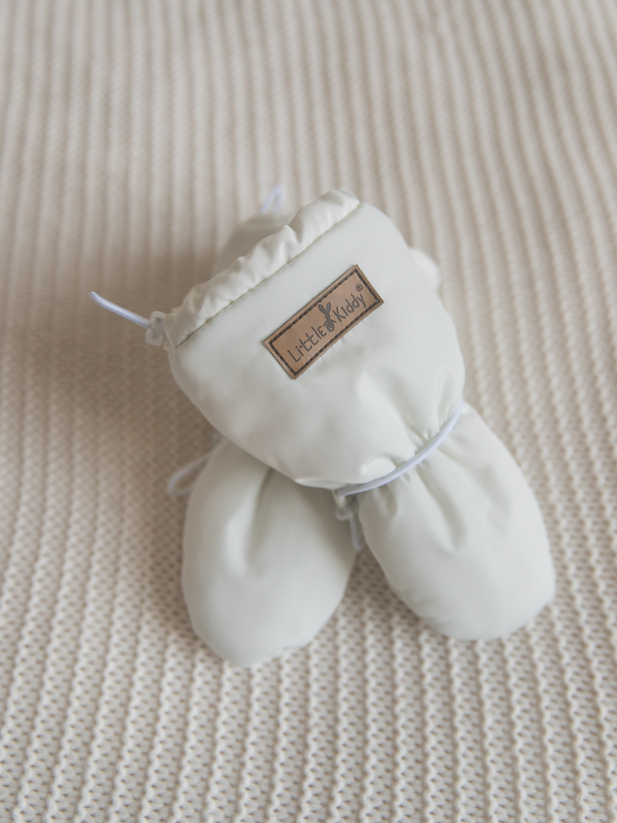 Варежки LittleKiddy varegki_demiмолочный - фото 6