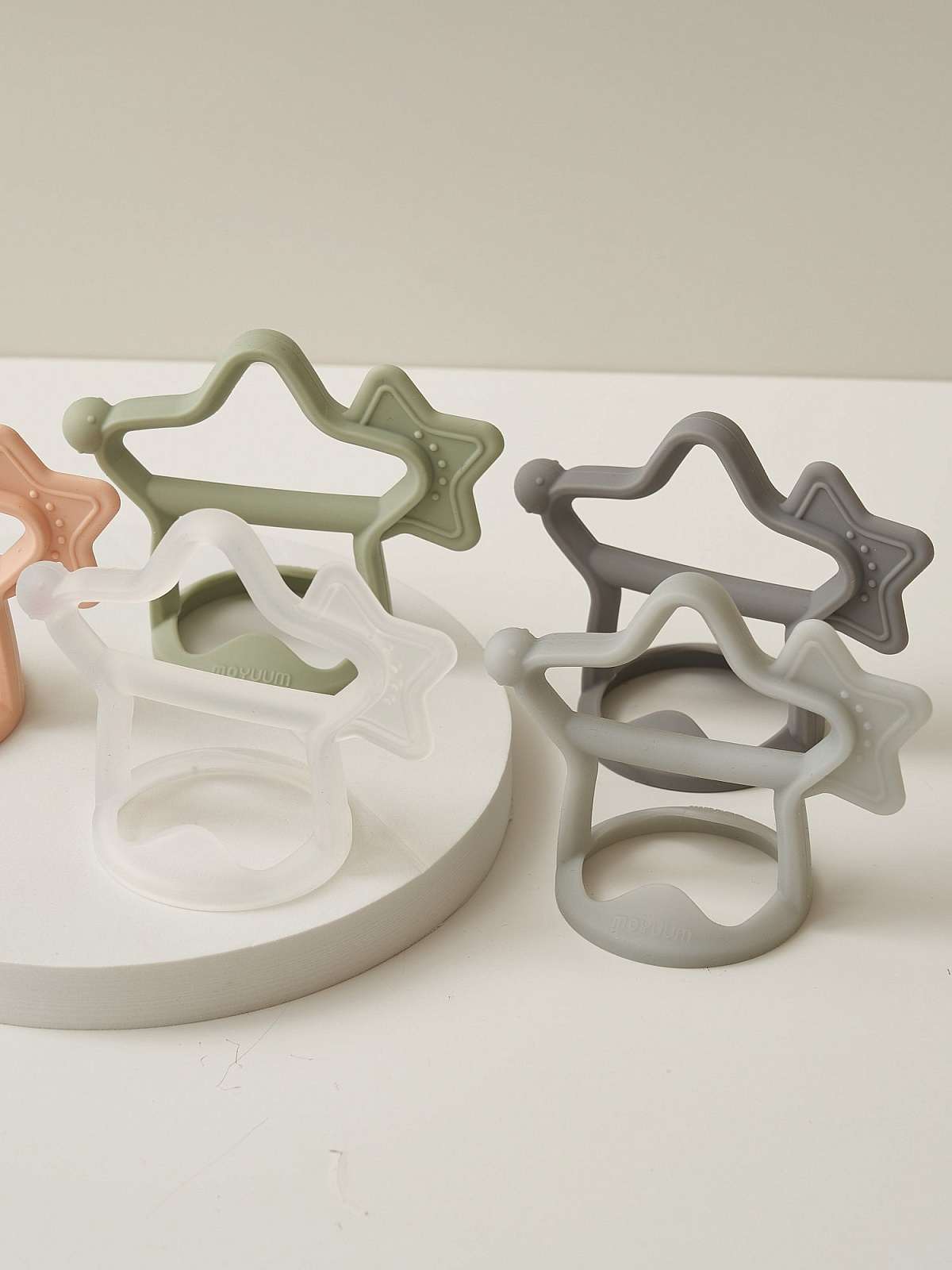 Прорезыватель MOYUUM Звездочка Темно-серый - фото 10