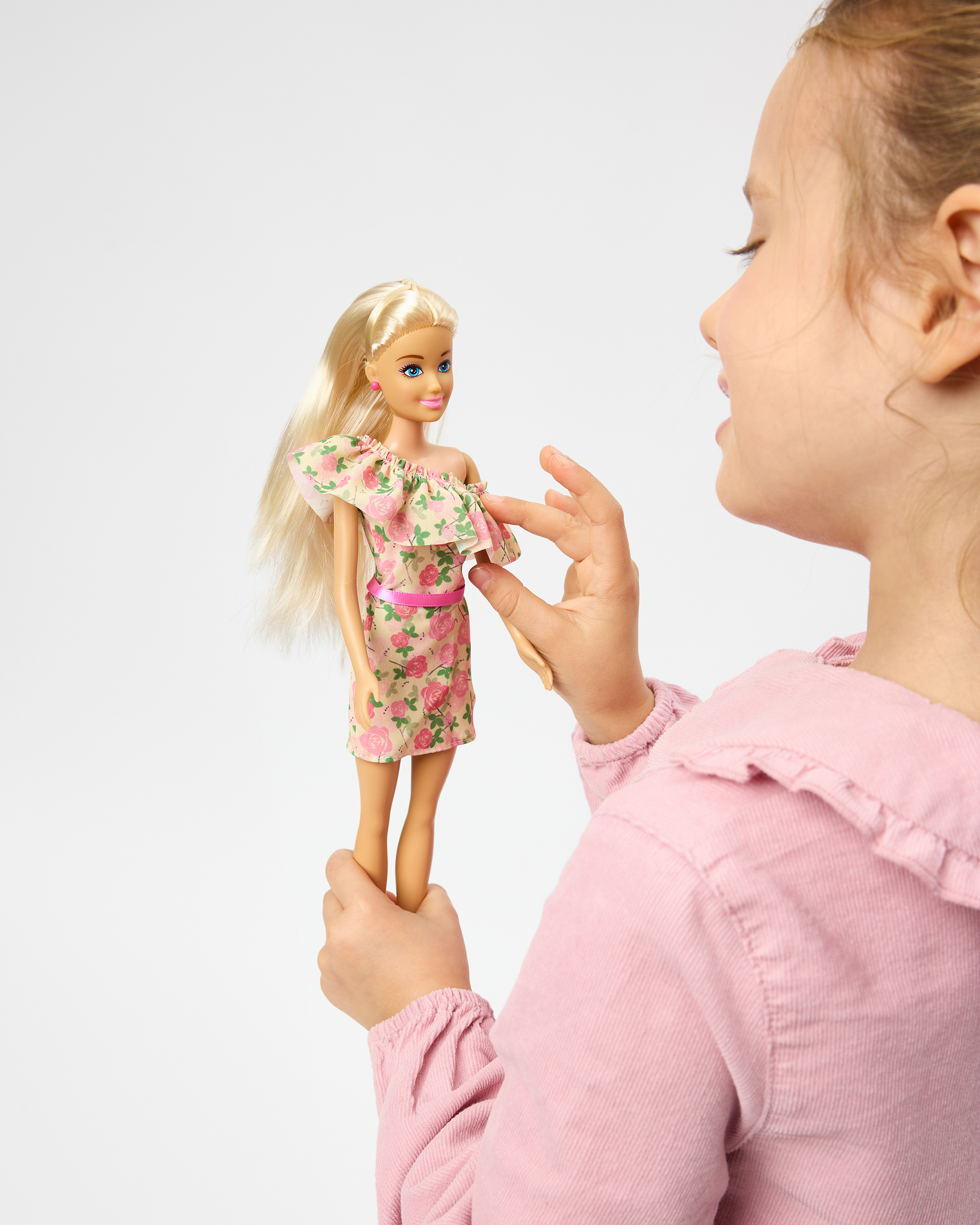 Кукла модельная Demi Star в платье на одно плечо высота 29 см 616582-1 - фото 5