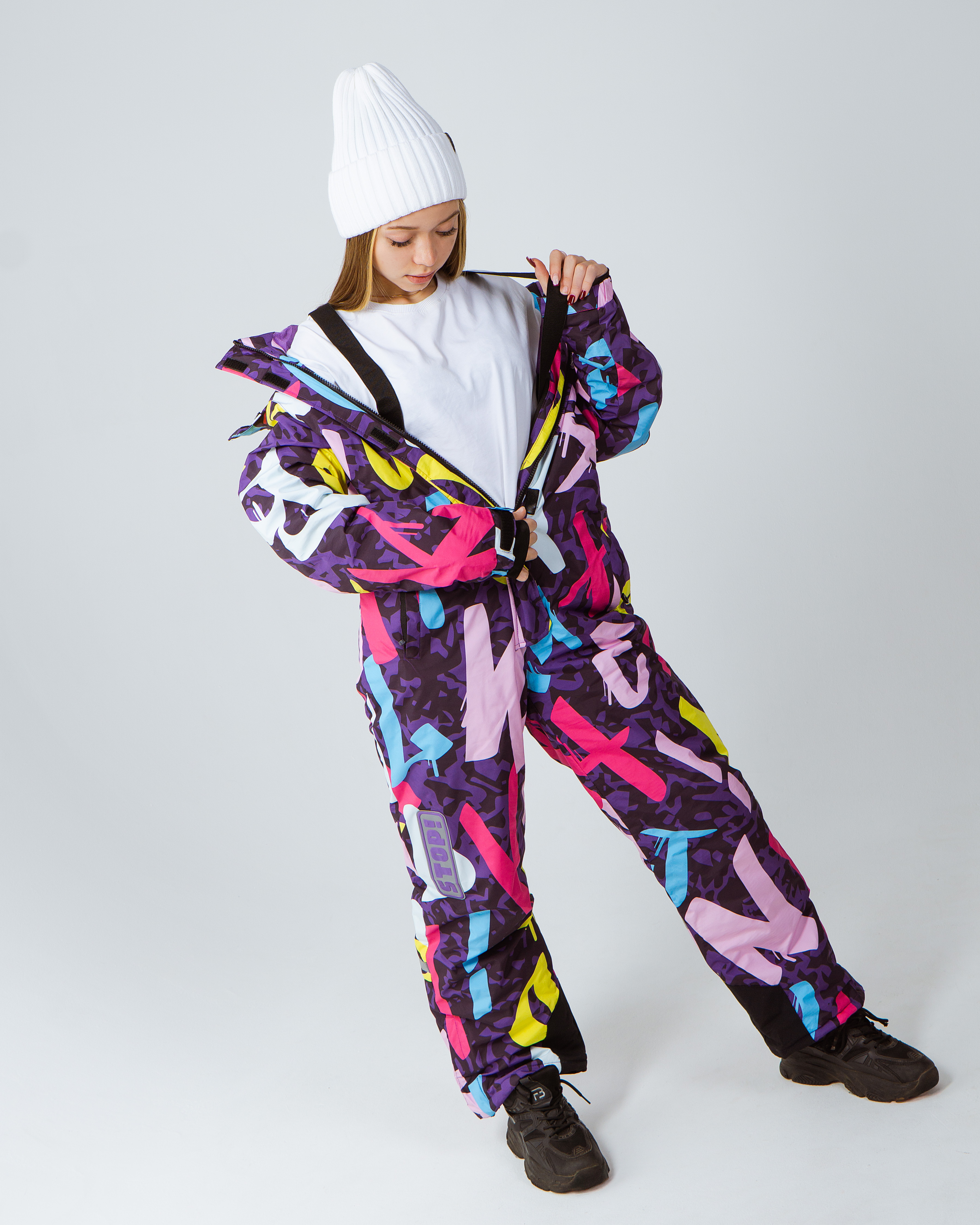 Комбинезон Saimaa GLO-10 фиолетово-розовый - фото 3