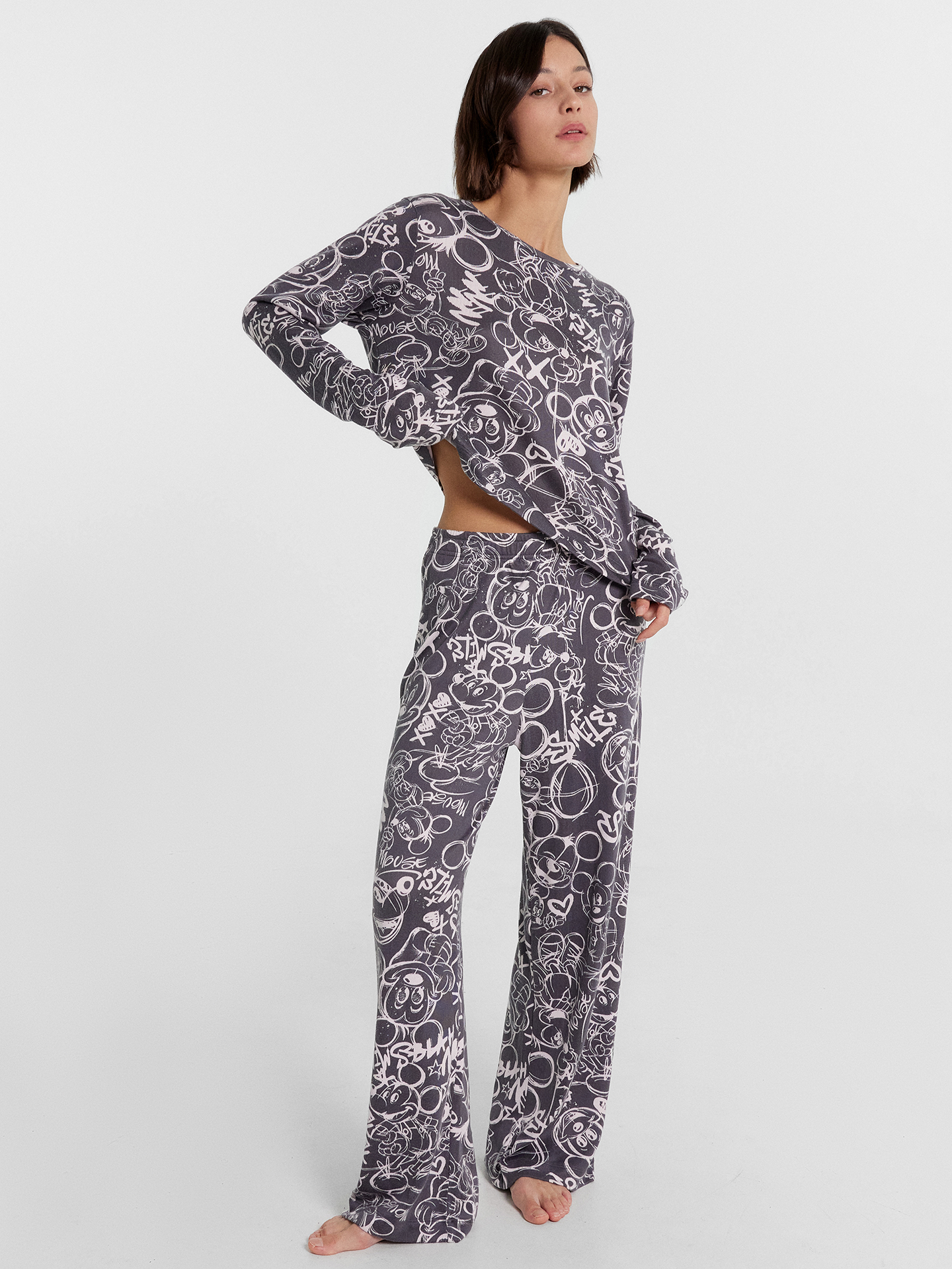Пижама Mark Formelle (Марк Формэль) 592468-1/граффити на графите - фото 1