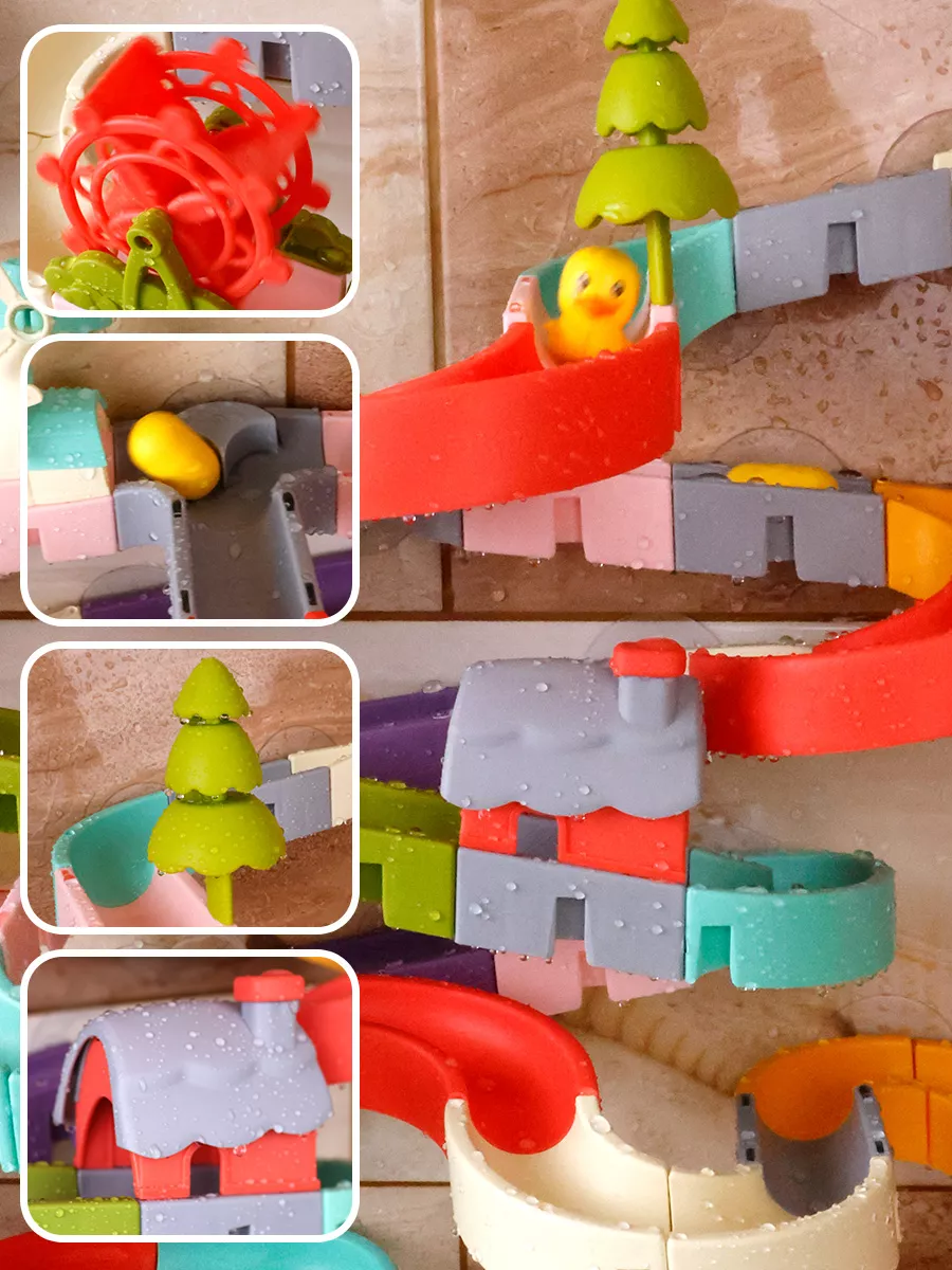 Игрушка TIPTOPOLIS Водные горки 92 детали - фото 12