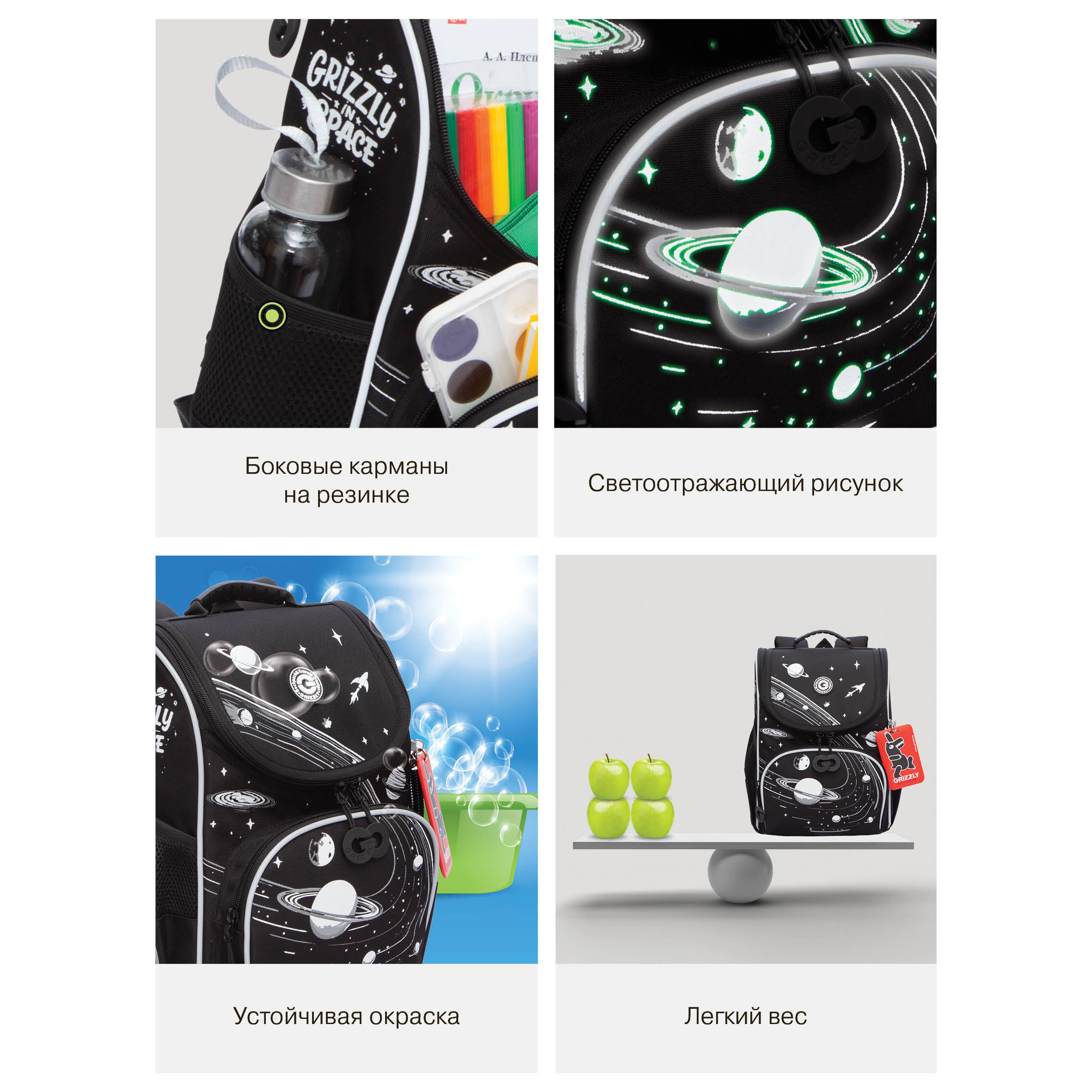 Ранец Grizzly для мальчика - фото 15