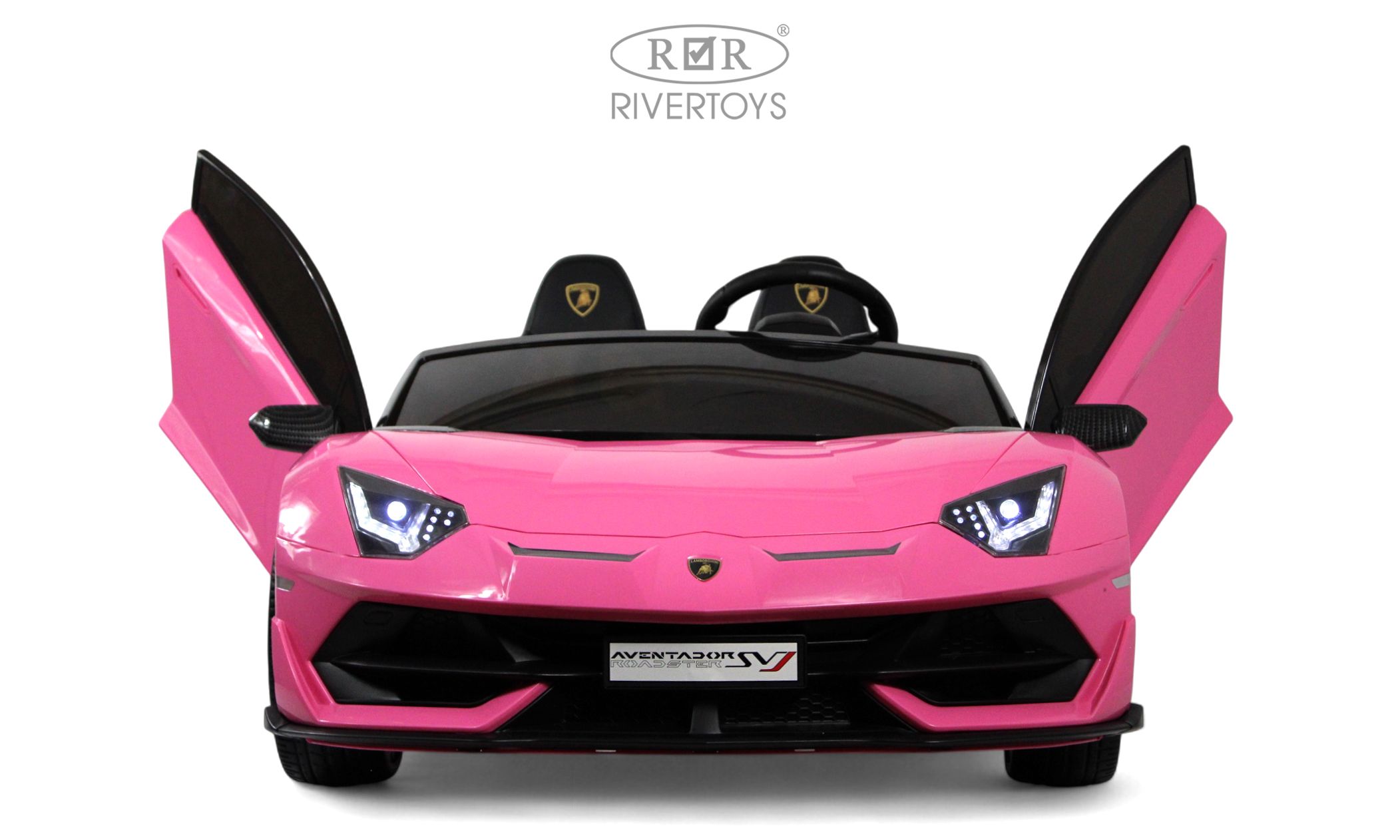 Электромобиль RIVERTOYS A111MP-PINK С пультом ДУ - фото 10