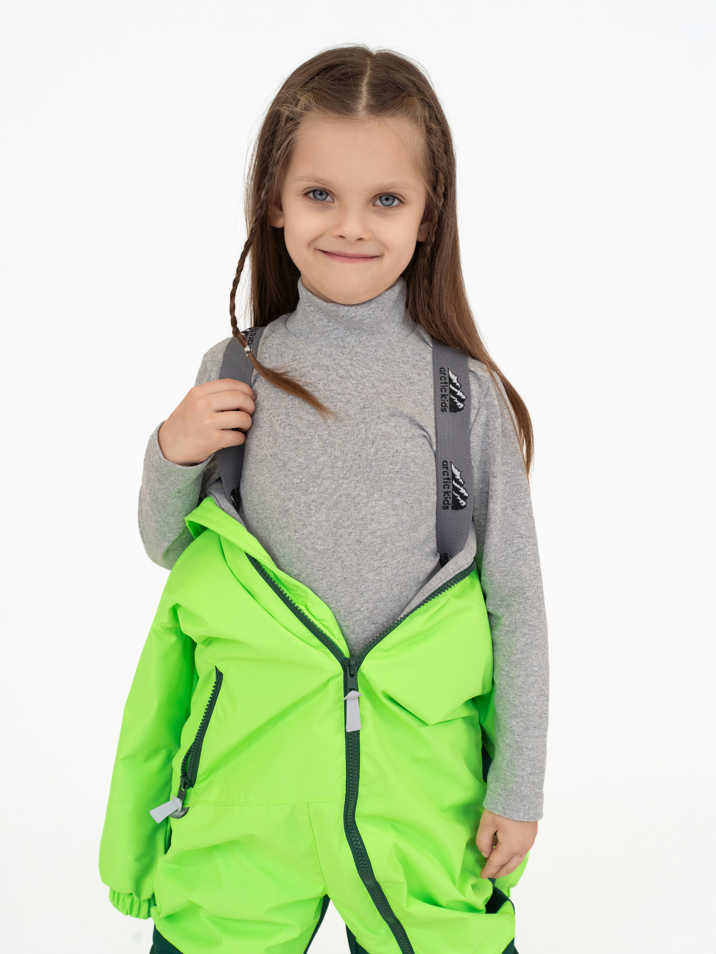 Комбинезон Arctic kids 30-042 зеленый - фото 4