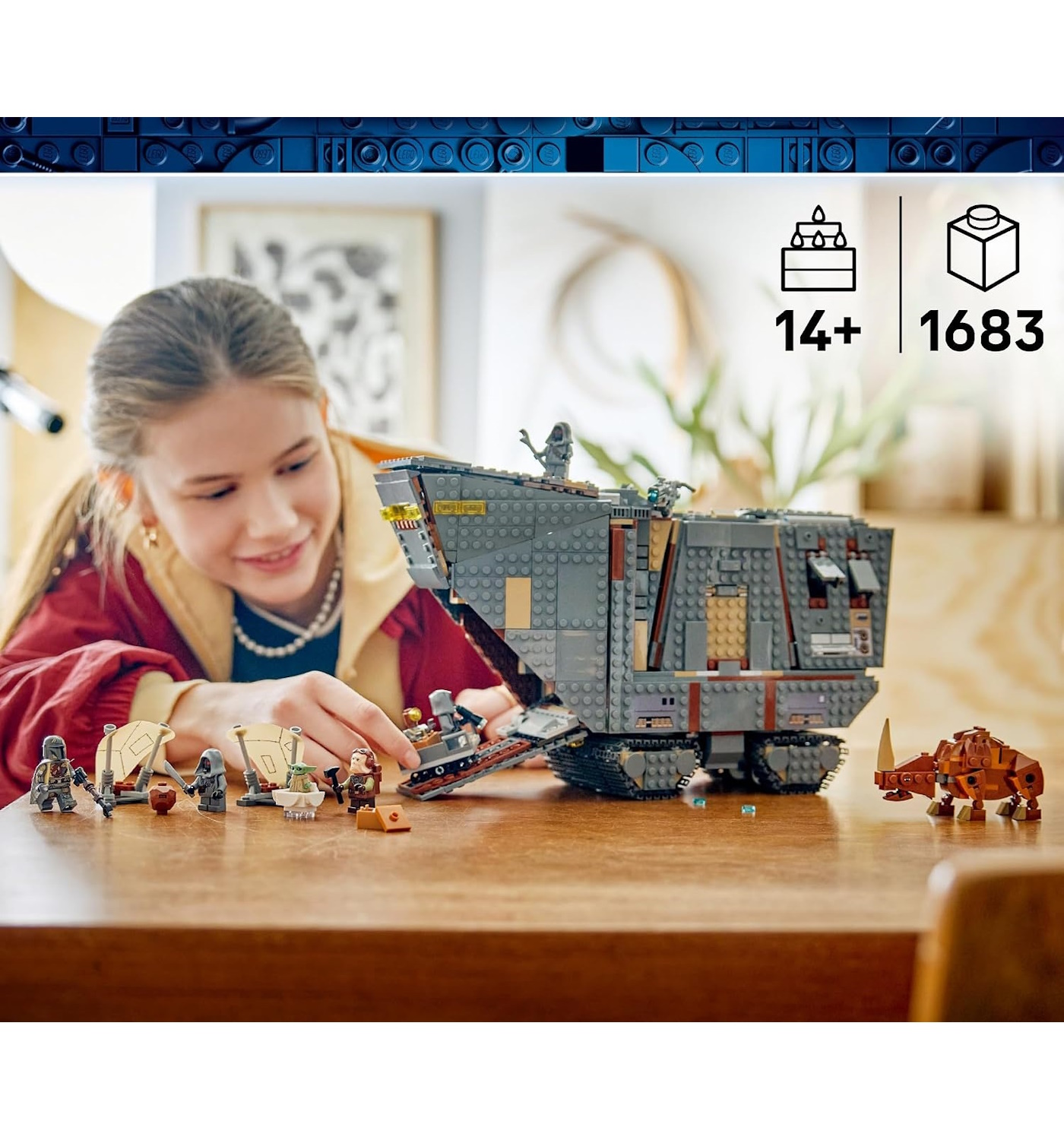 Конструктор LEGO Star Wars Сэндкроулер и Мудхорн 1683 дет. - фото 6
