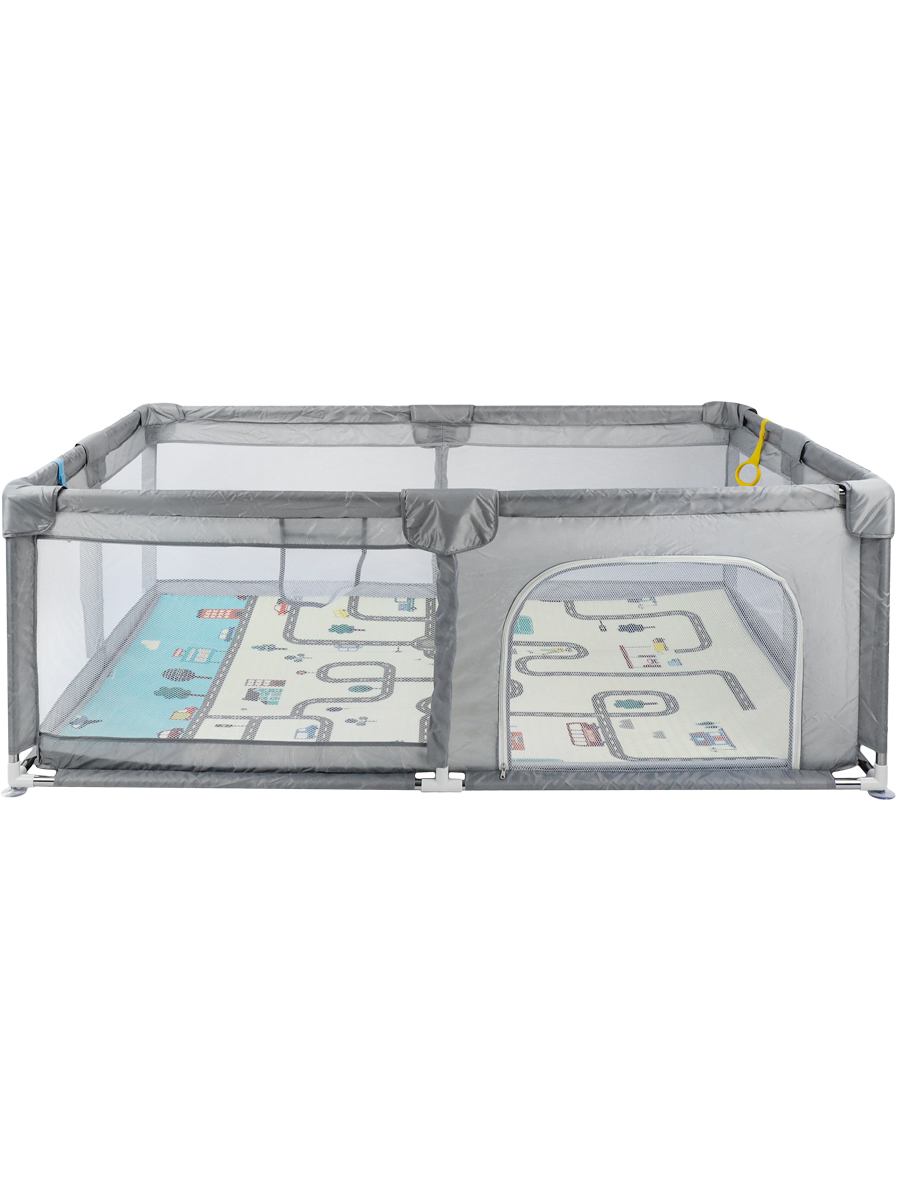 Манеж Рыжий кот 180х120 см серый DN0001192 - фото 8