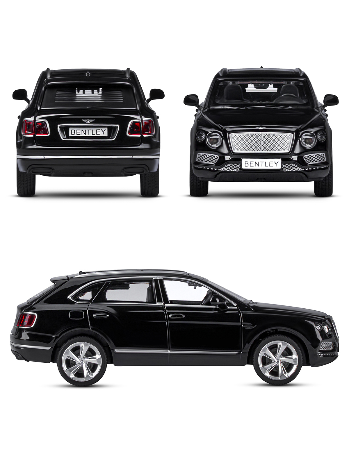 Внедорожник АВТОпанорама Bentley Bentayga 1:34 JB1251300 - фото 6