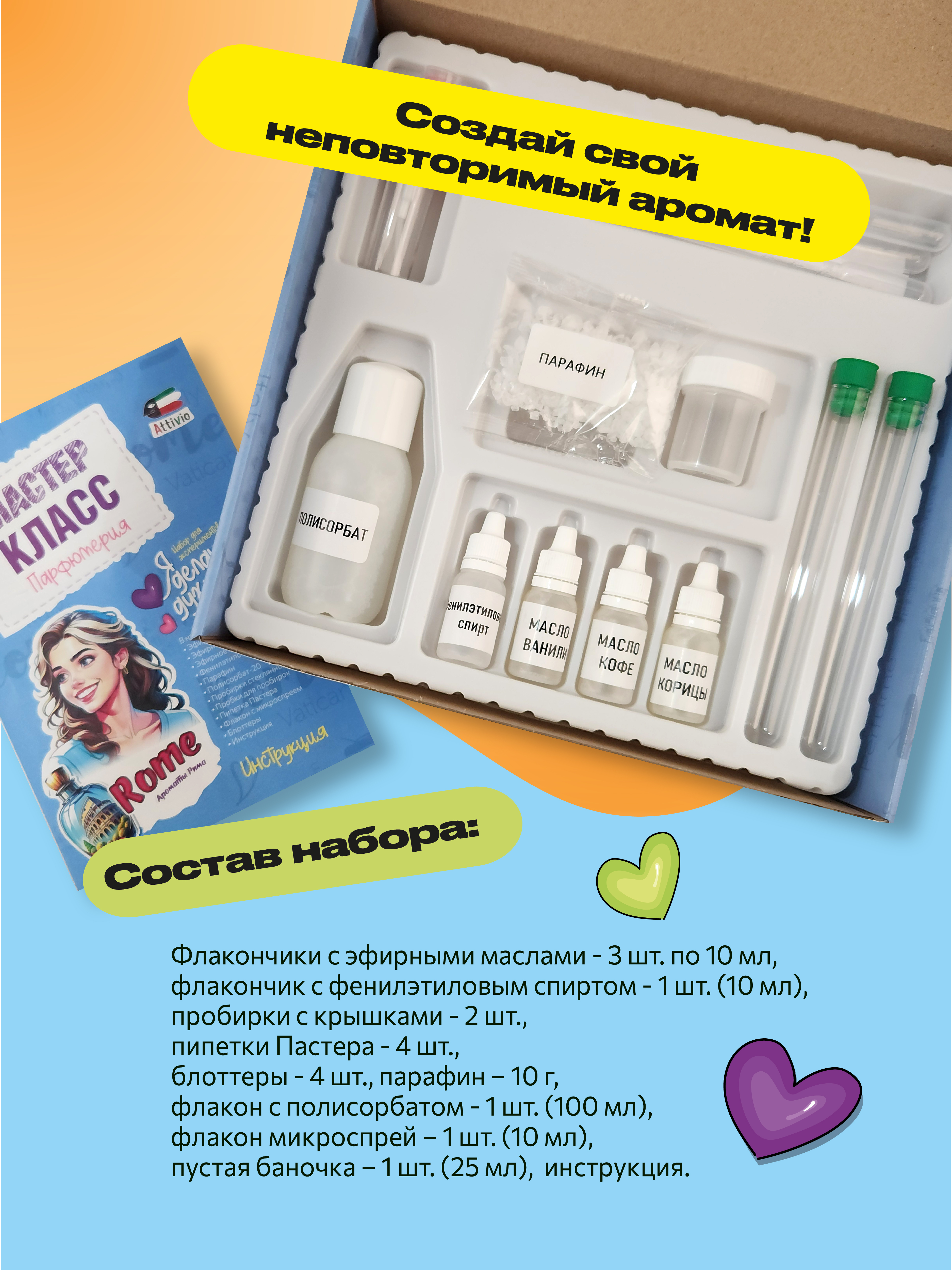 Набор Attivio Рим парфюм - фото 3