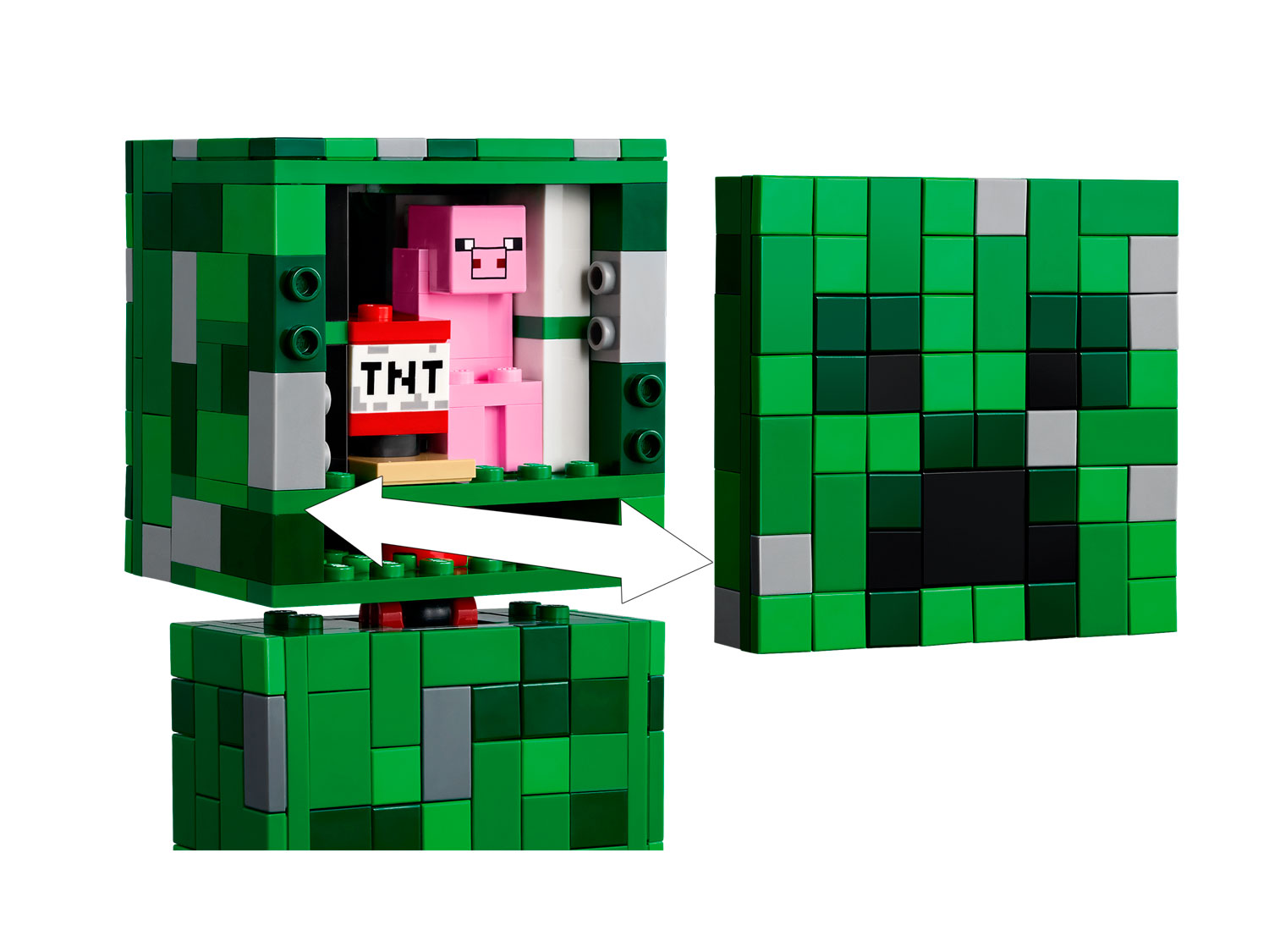Конструктор LEGO Minecraft фигурка Крипера 665 дет. - фото 5