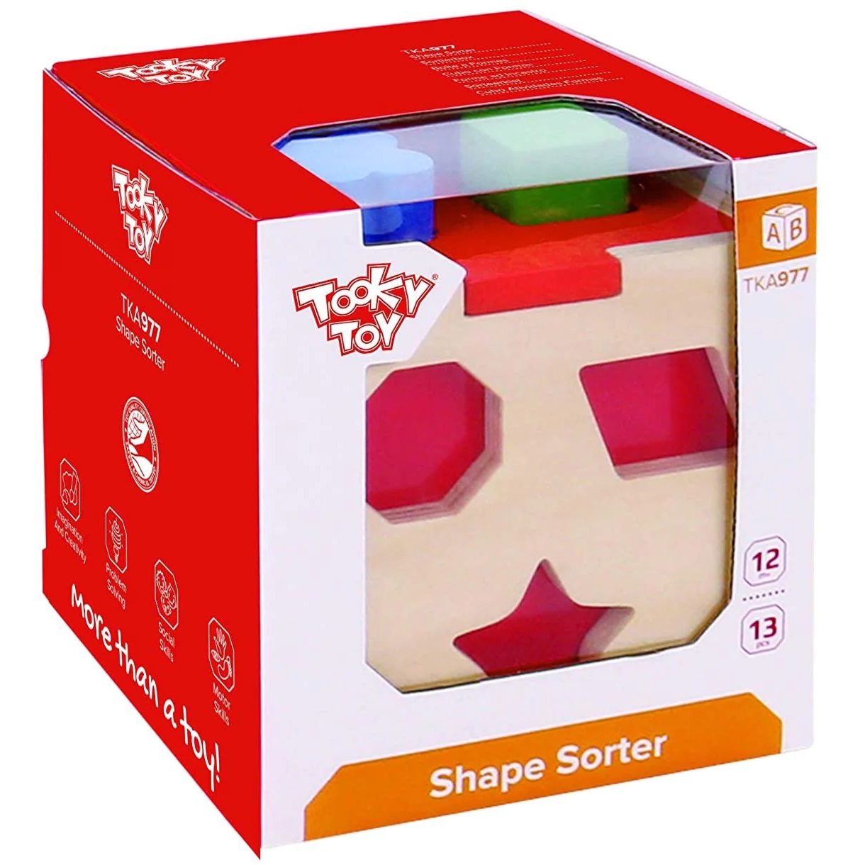 Игрушка Tooky Toy сортер - фото 6