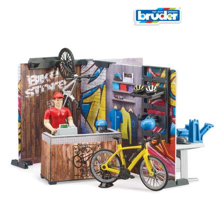 Игровой набор Bruder Велосипедный магазин