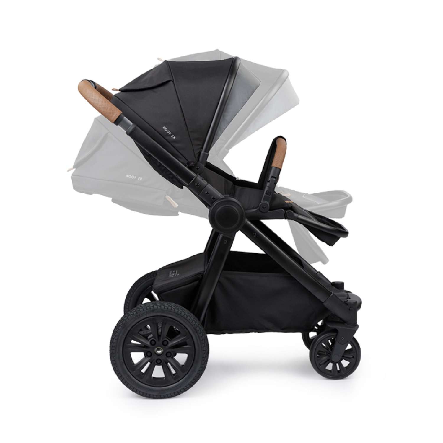 Коляска 2в1 Happy Baby Mommer Pro Black черный - фото 25