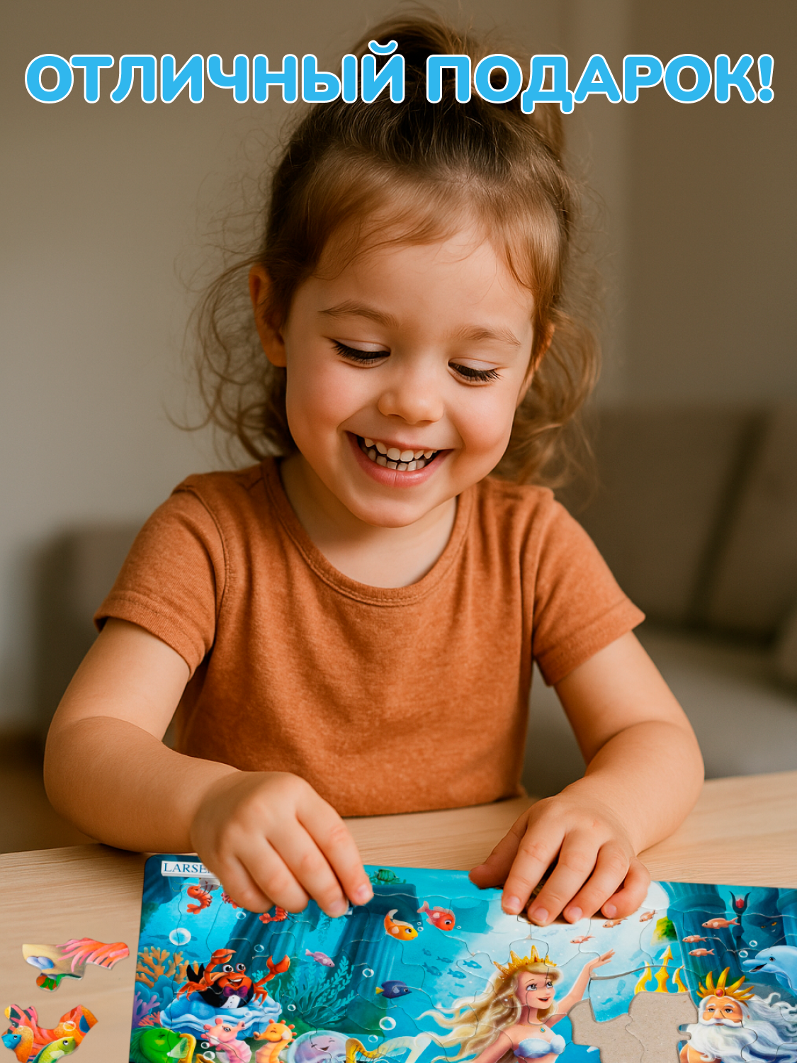 Пазл Larsen Русалочка - фото 10