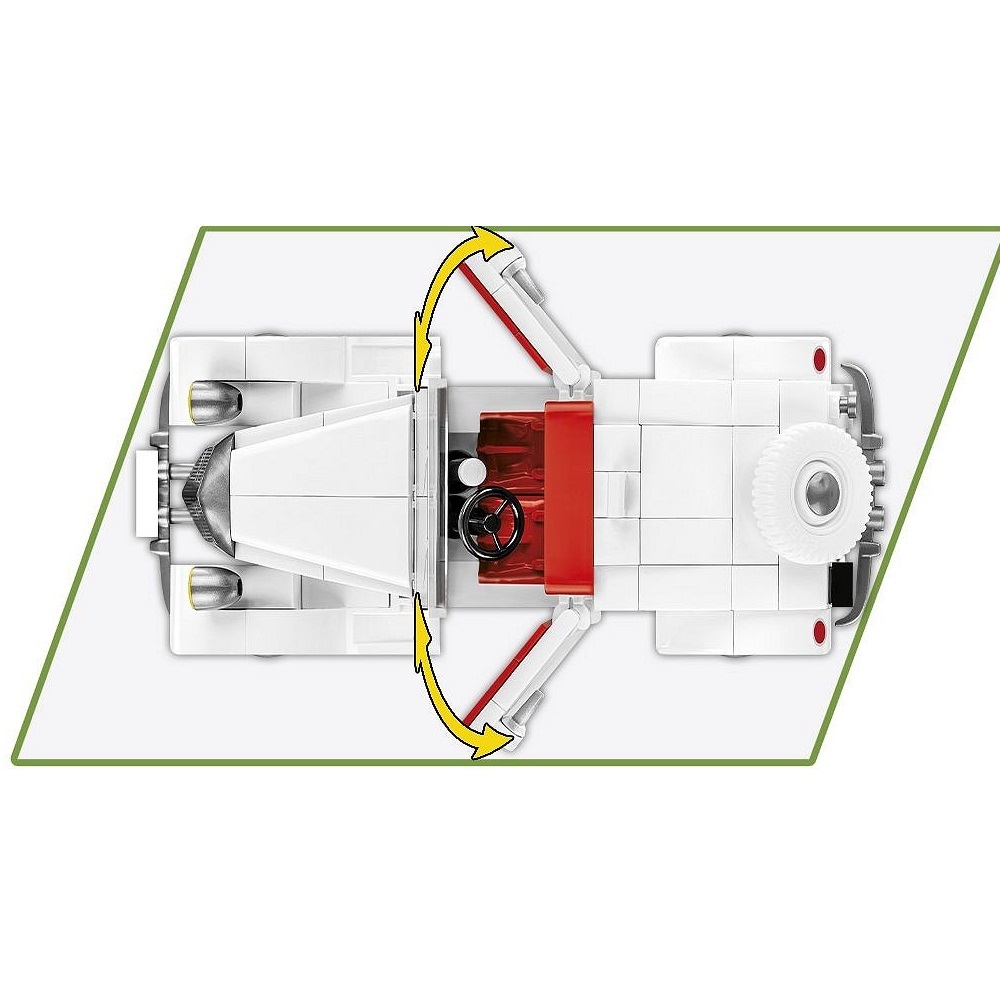 Конструктор COBI Автомобиль Citroen Traction блочный - фото 6
