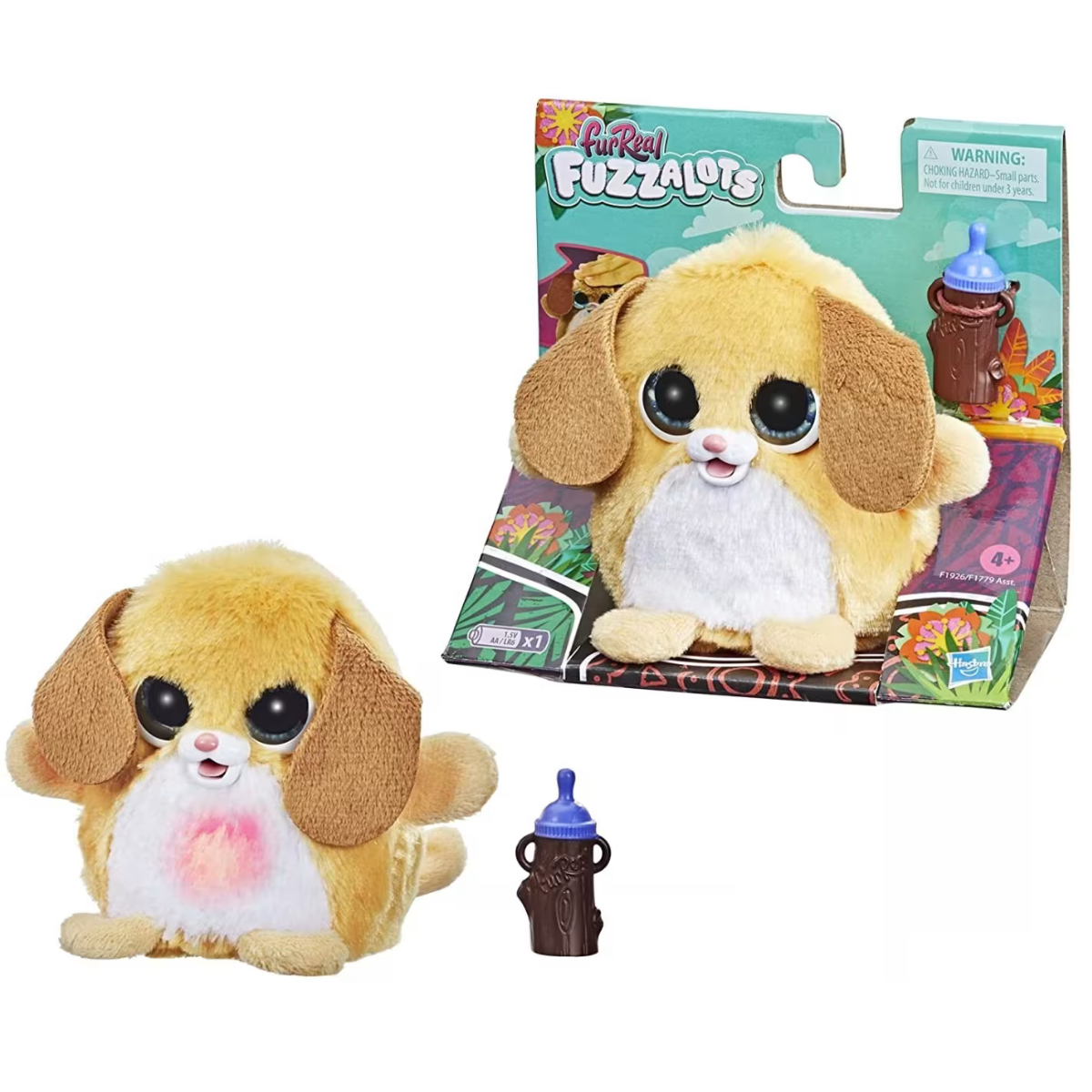 Мягкая игрушка FurReal Friends собачка Щенок Fuzzalots 9 см - фото 6