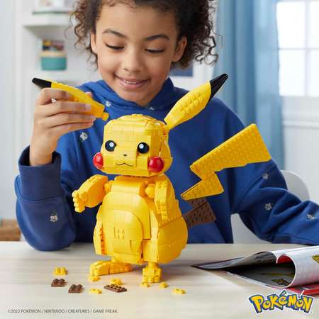 Конструктор Mega Construx Pokémon Jumbo Pikachu сборная игровая модель