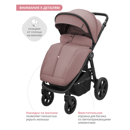 Коляска прогулочная JOVOLA VENTA розовый