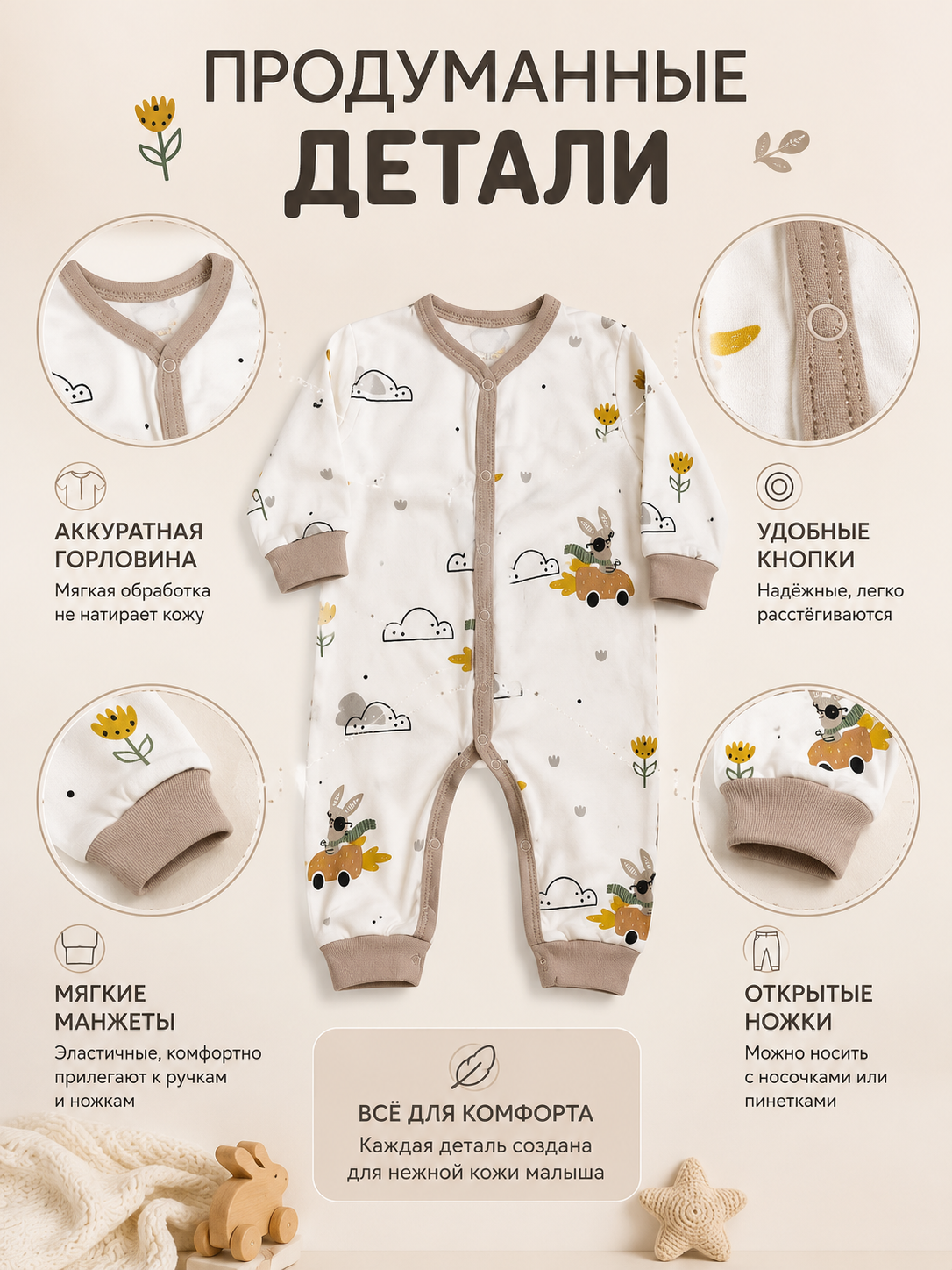 Комбинезон Milkymania 120гонщик - фото 18