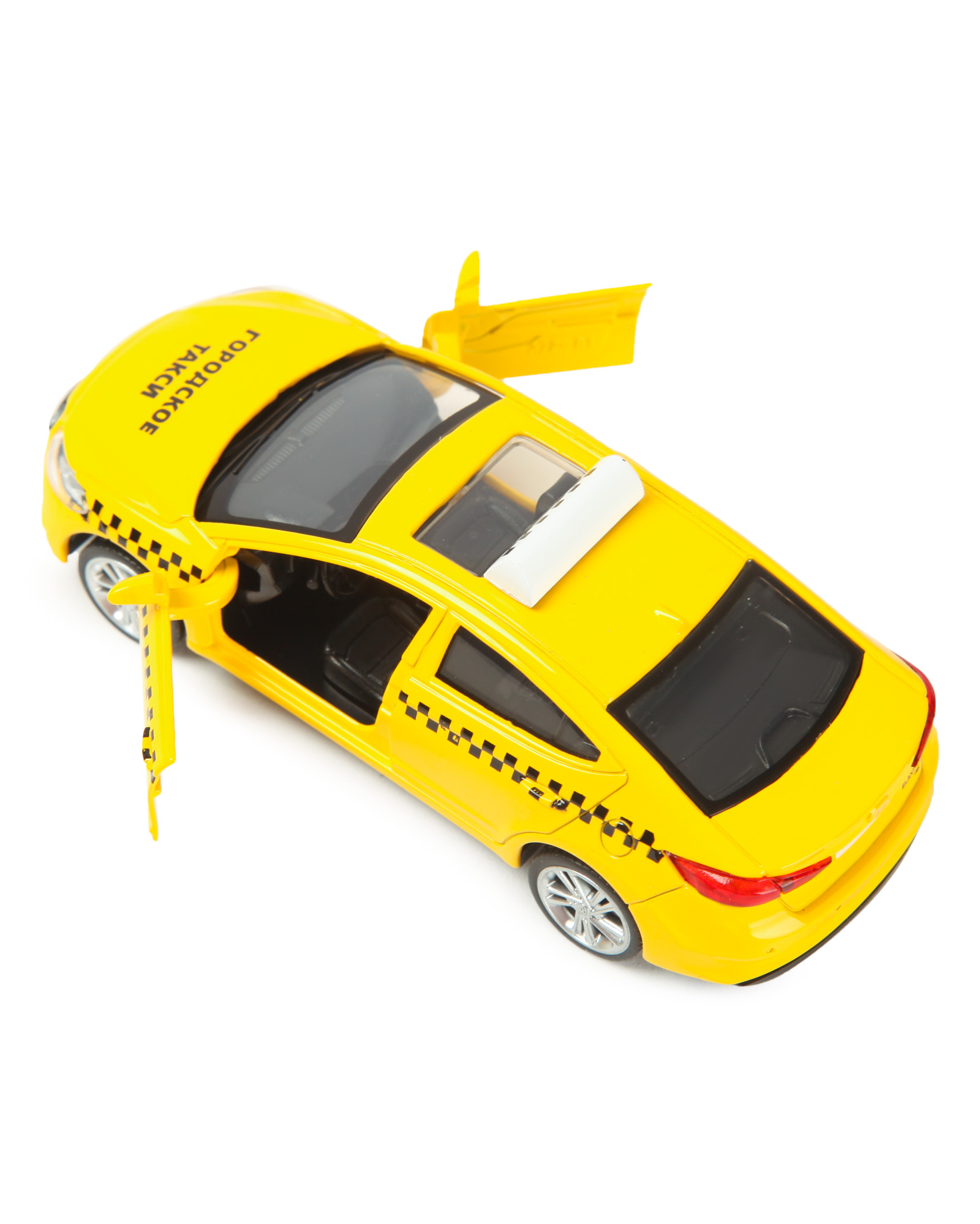 Автомобиль Mobicaro Hyundai Elantra Такси 1:40 67372 - фото 5