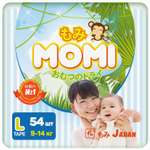 Подгузники Momi L (9-14 кг) 54 шт.