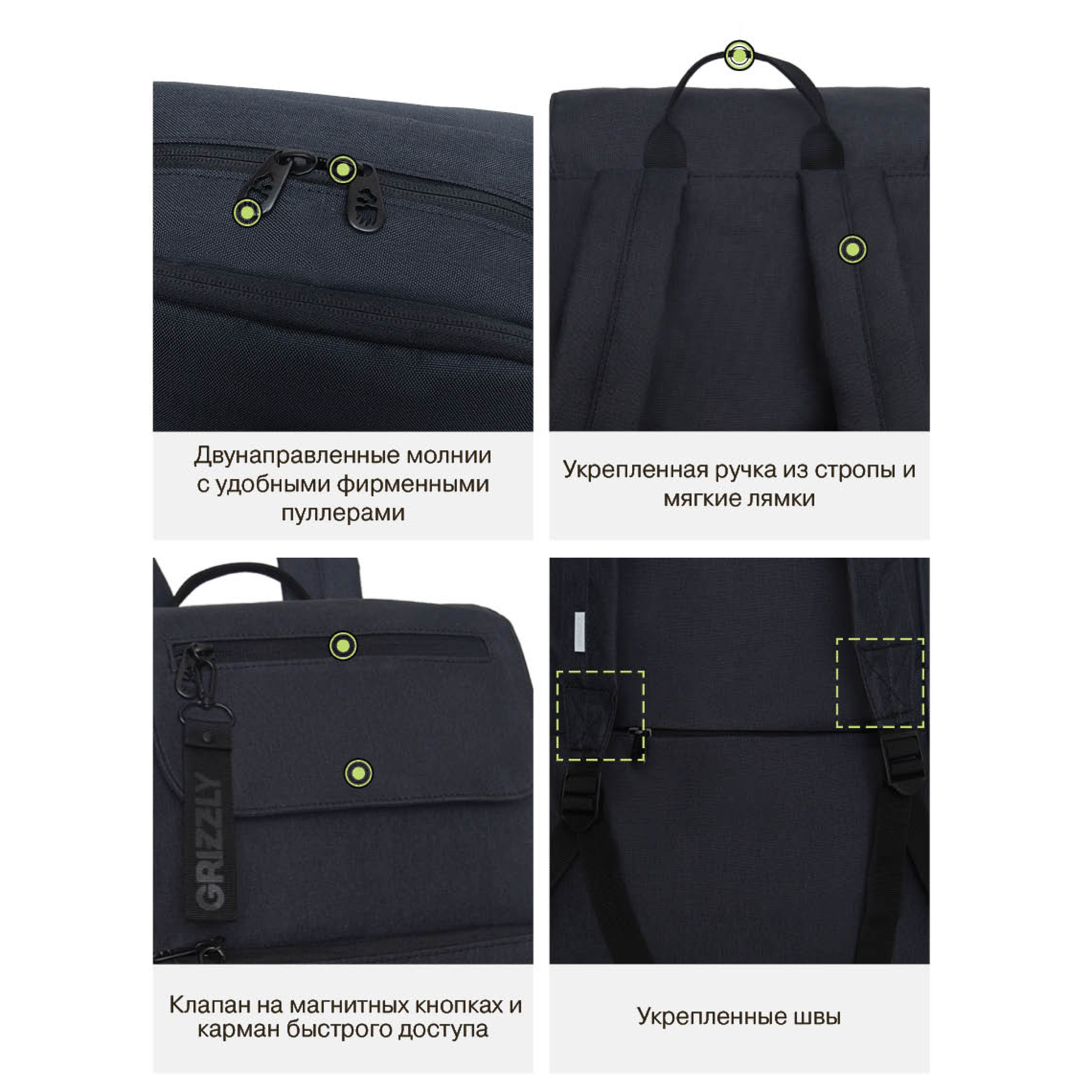 Рюкзак Grizzly для девочки - фото 14