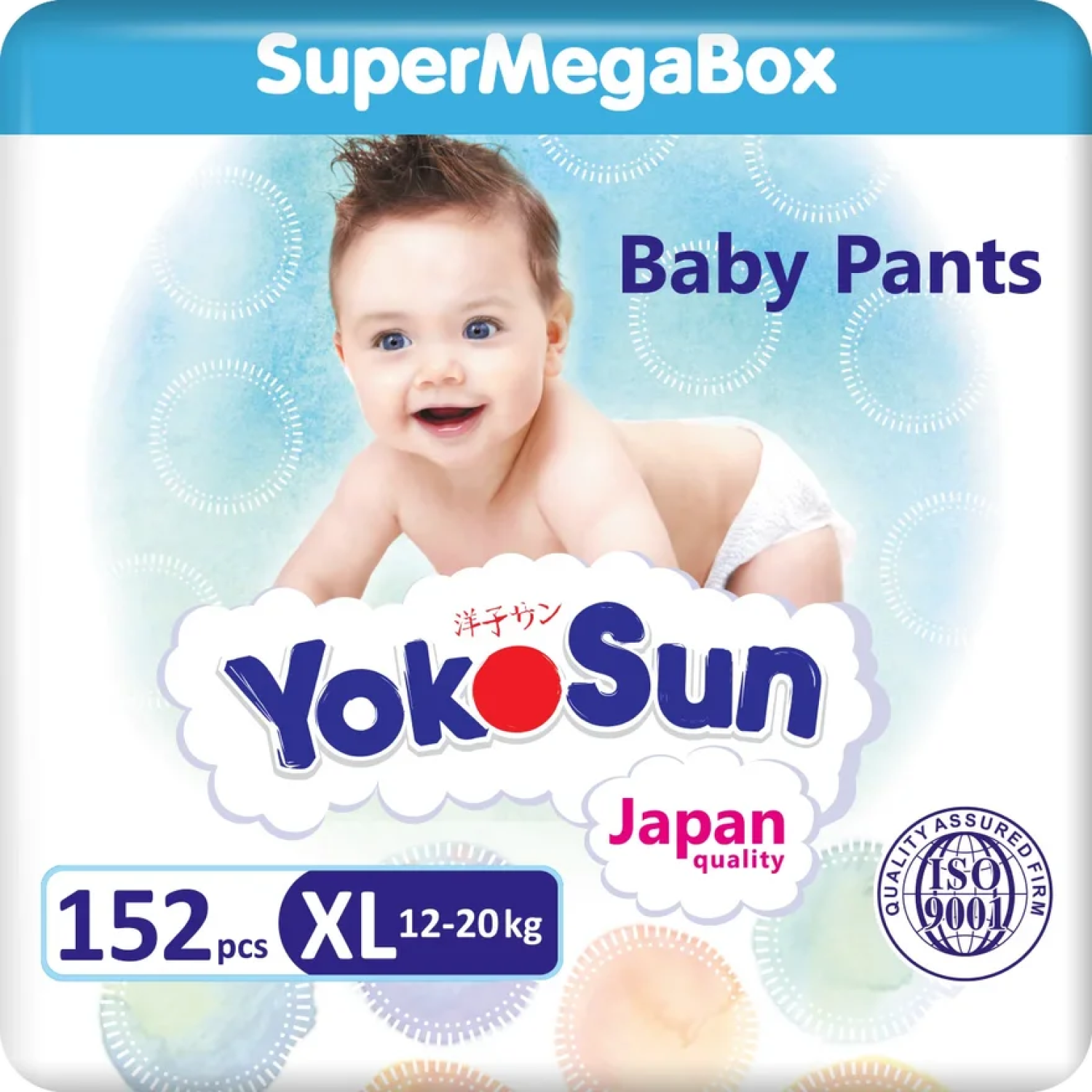Трусики YokoSun XL (12-20 кг) 152 шт. - фото 1