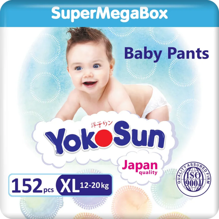 Трусики YokoSun XL (12-20 кг) 152 шт.