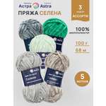 Пряжа для вязания Astra Premium 100г 68м 5шт