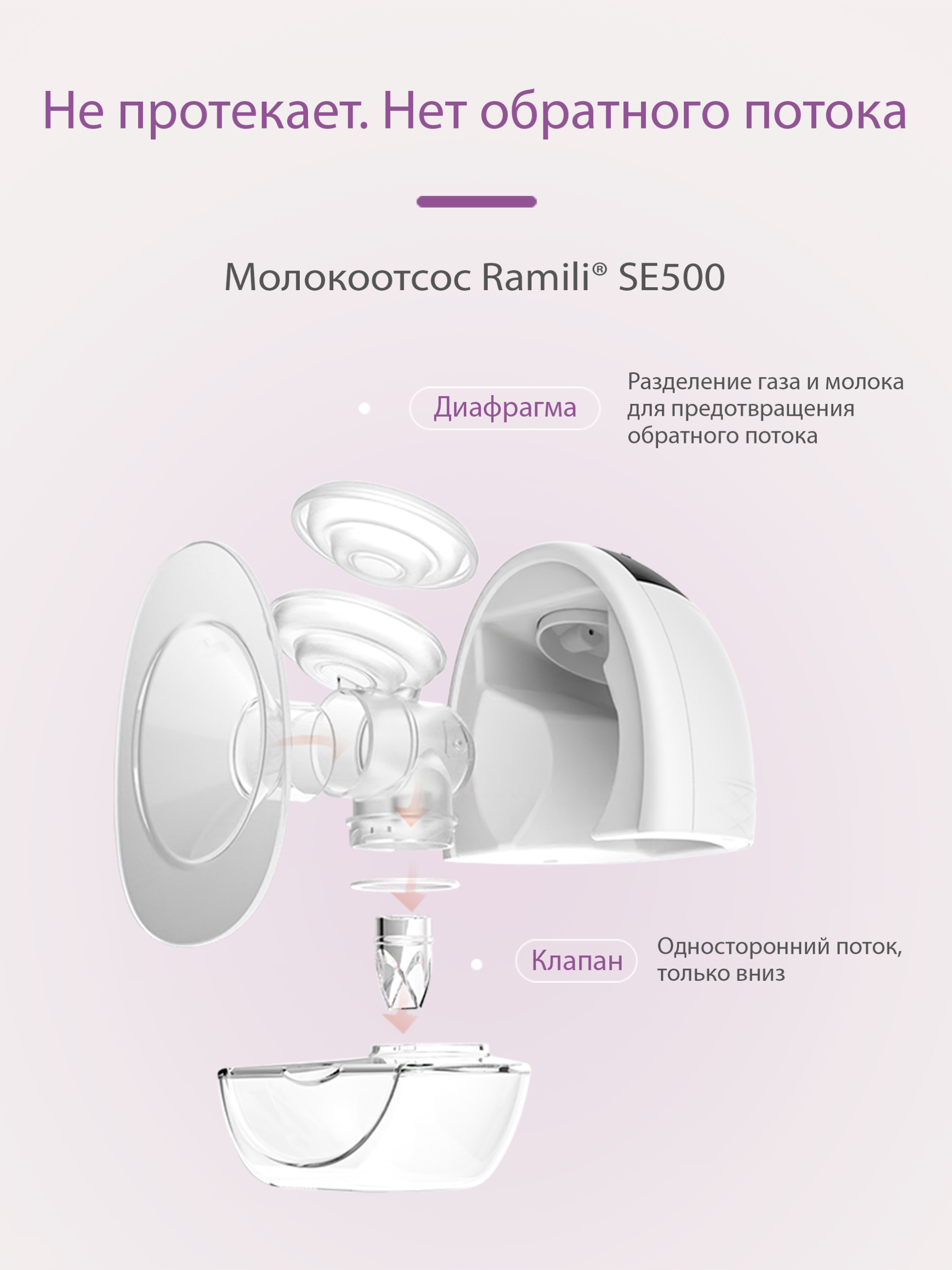 Молокоотсос электрический Ramili SE500 - фото 14