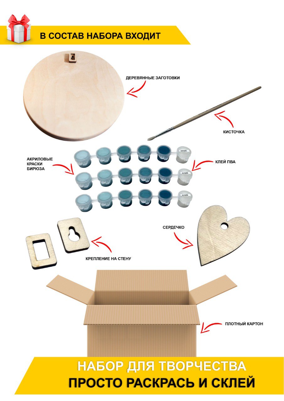 Набор для творчества ЧудоСветик сборка Карта мира - фото 3