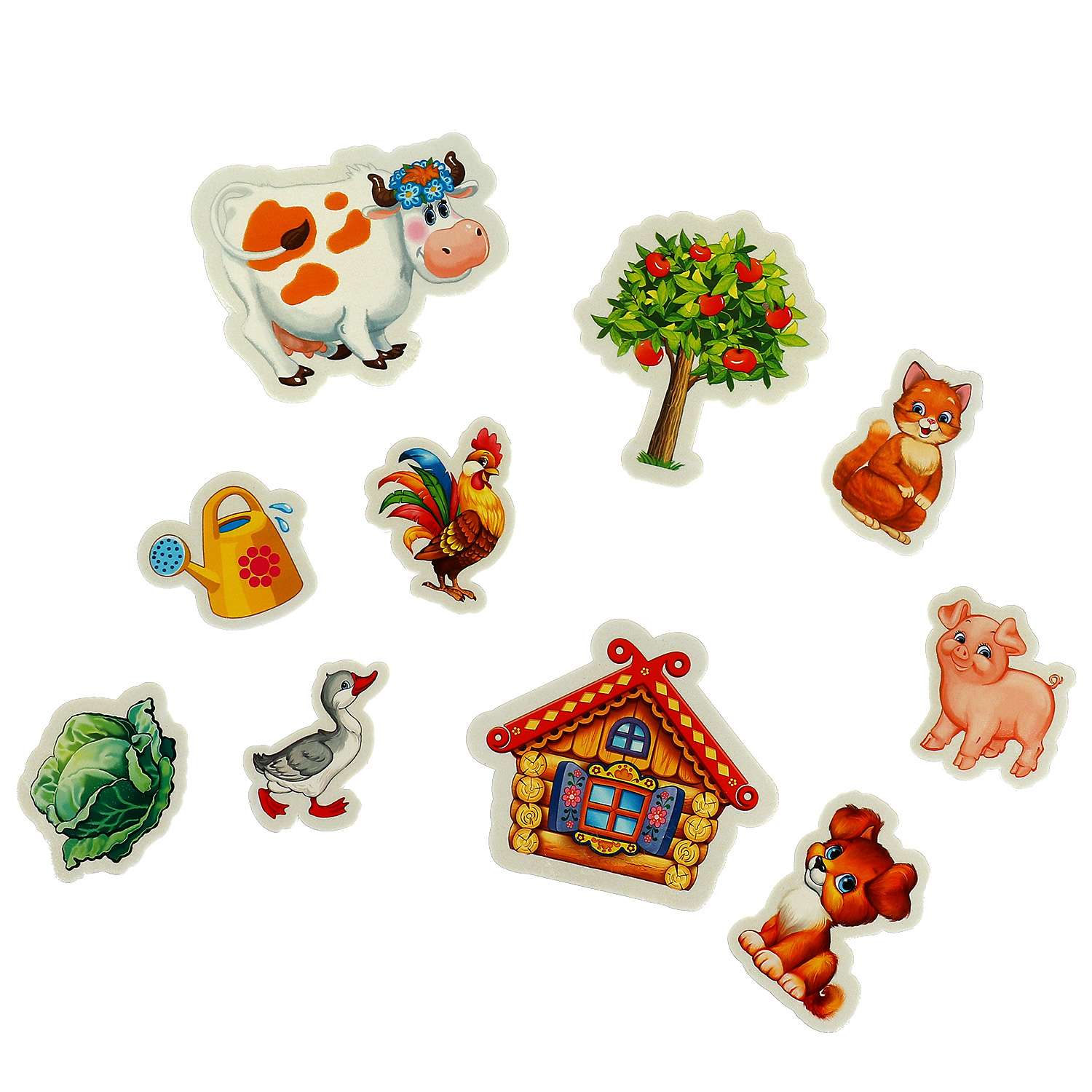 Игрушка для ванны Капитошка Домашние животные 341598 - фото 3