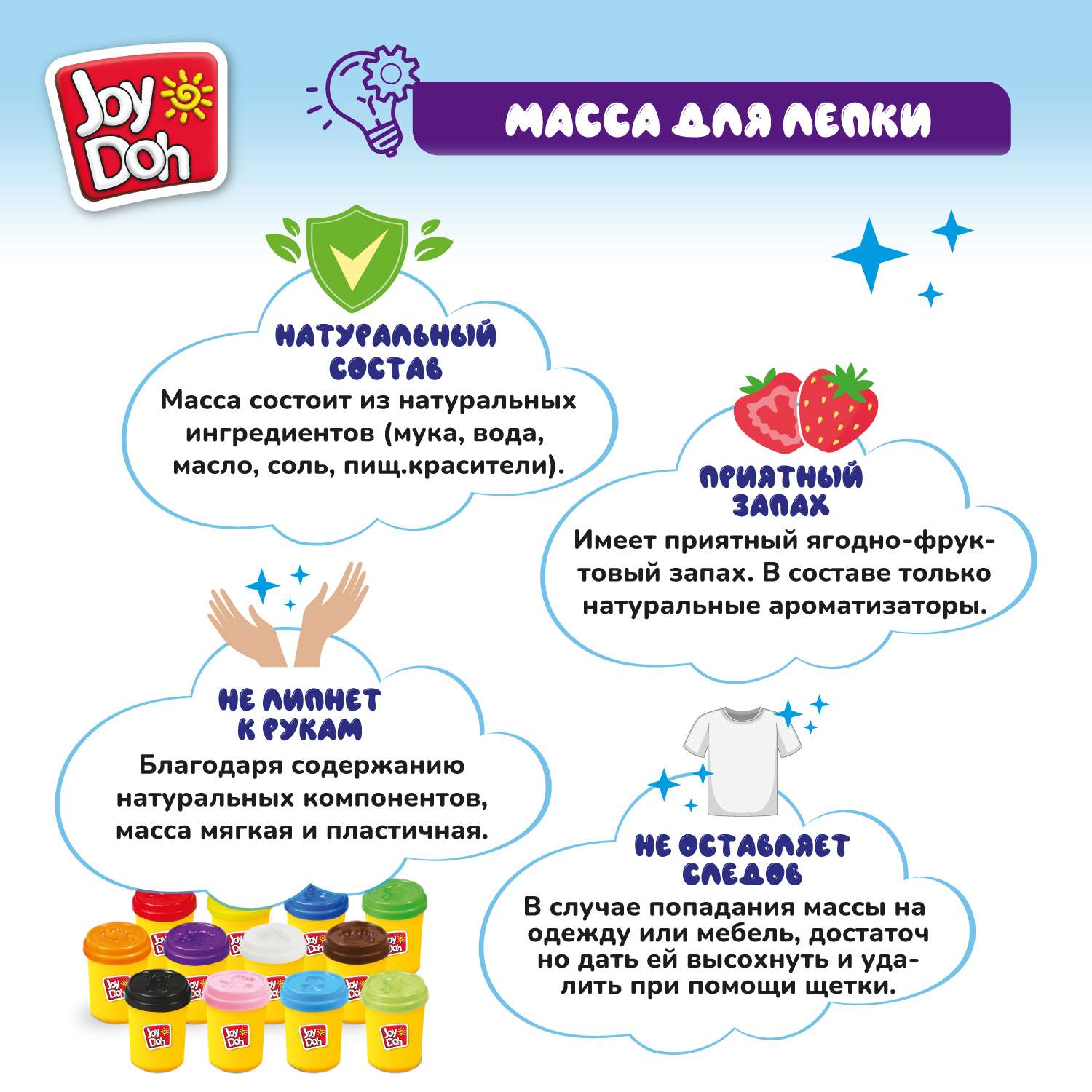 Масса для лепки Joy-Doh - фото 11