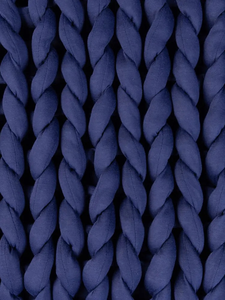 Одеяло Askona Gravity Wicker фиолетовый 130 x 180 см - фото 4