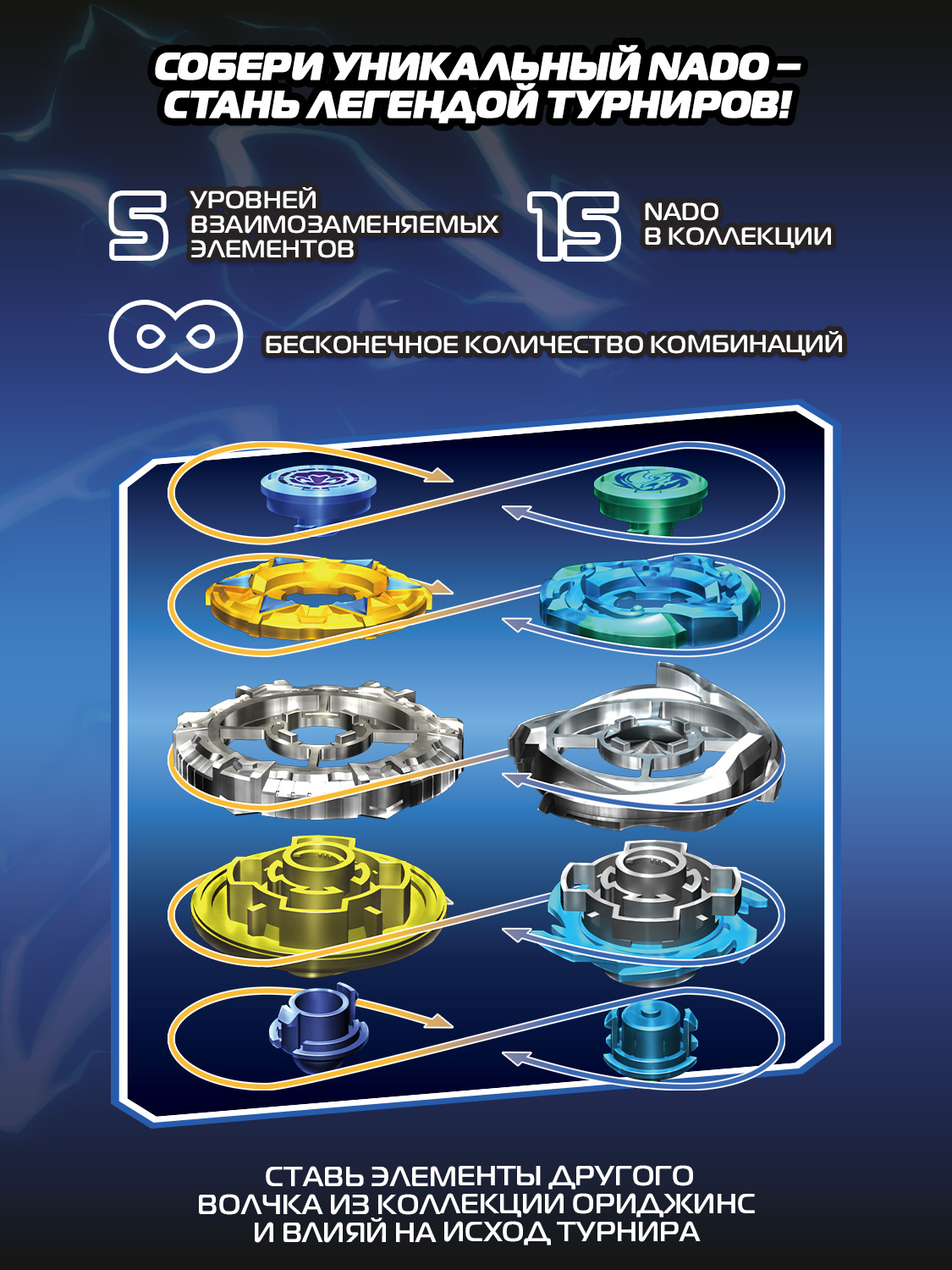 Игровой набор Infinity Nado Ослепительный щит Мэйджор - фото 19