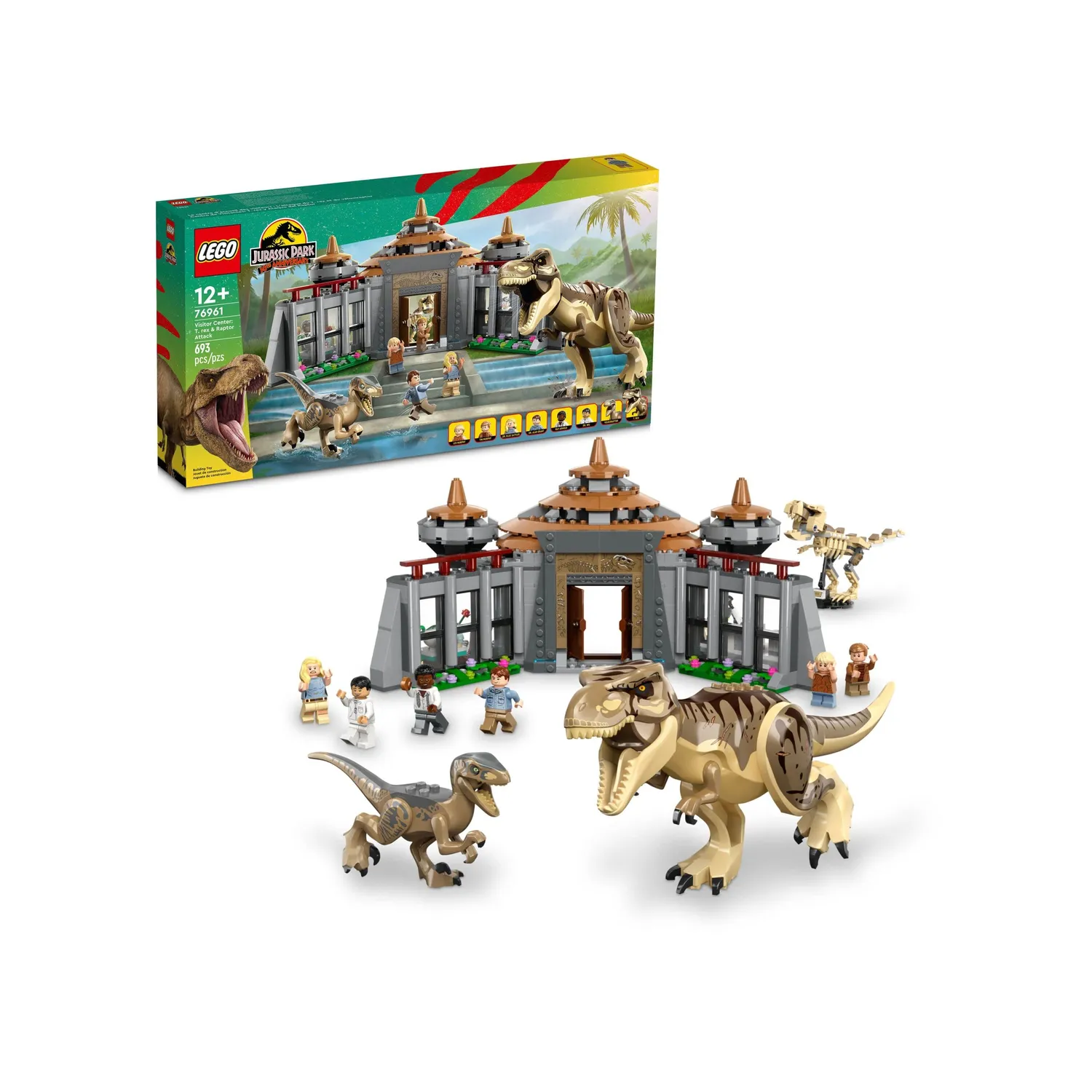 Конструктор LEGO Jurassic World 76961 693 дет. - фото 2
