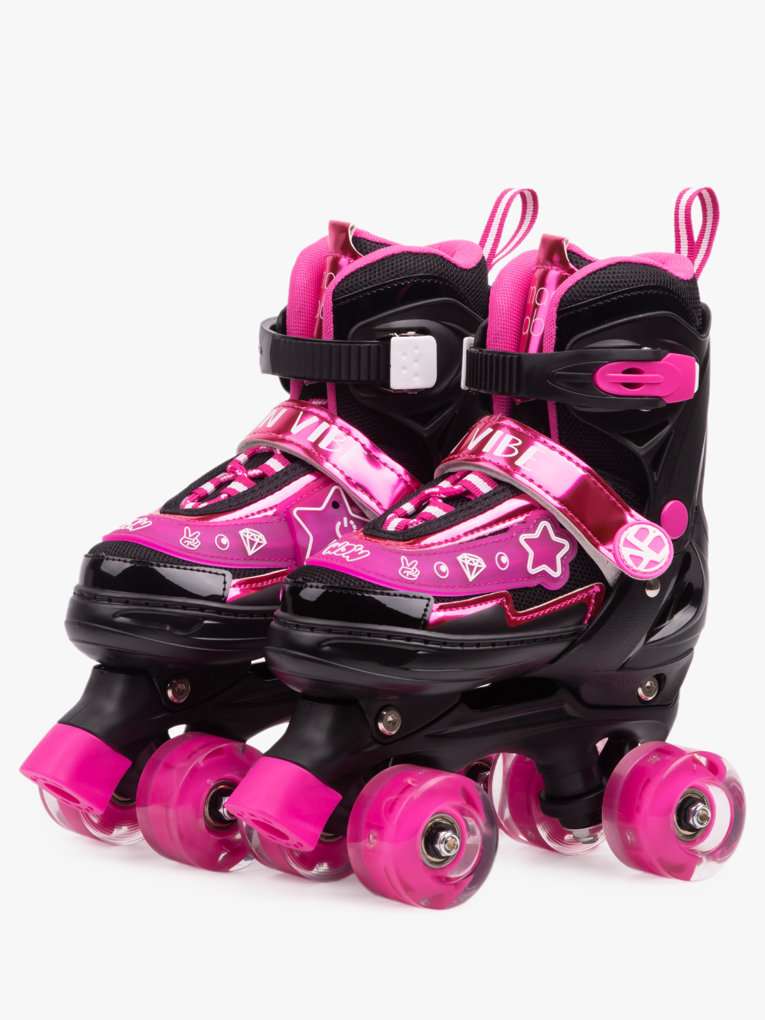 Роликовые коньки Amarobaby L 34-37 - фото 21
