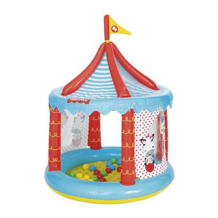 Центр игровой Bestway Fisher Price Цирк с шариками 93505