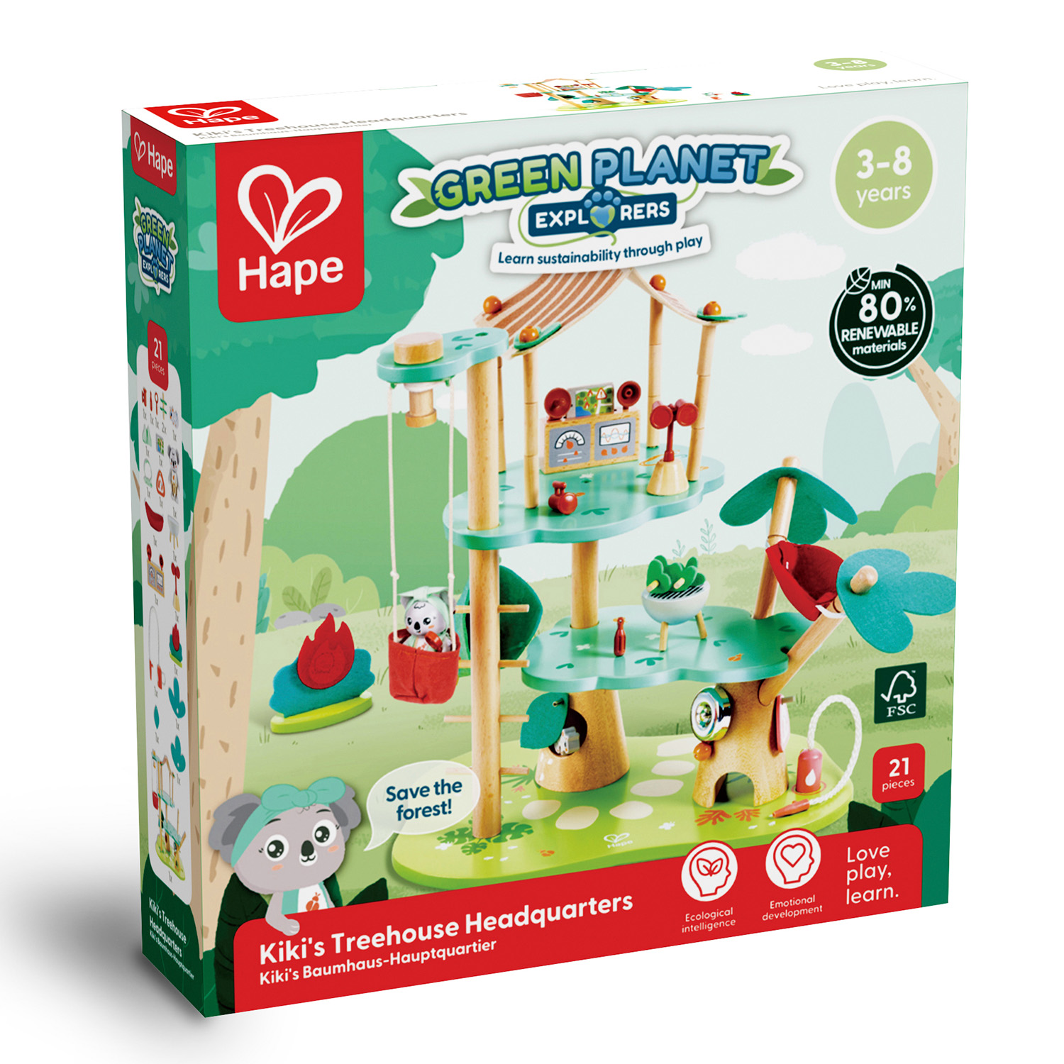 Игровой набор Hape Домик на дереве - фото 9