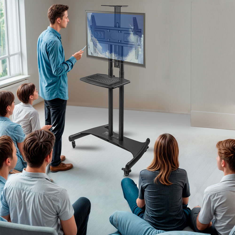 Мобильная стойка для телевизора KROMAX OMEGA-17 - фото 10