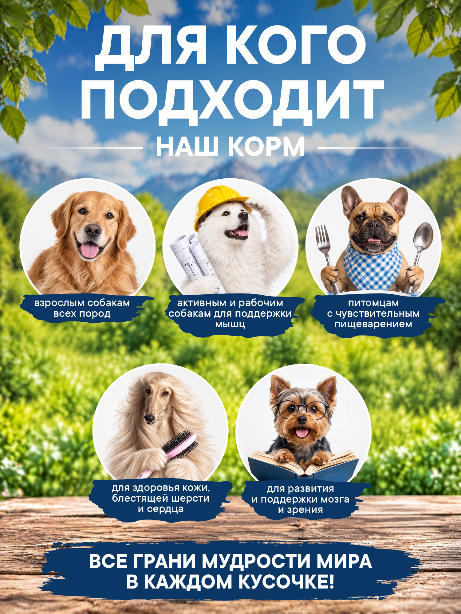 Корм для собак сухой Pronature Holistic Mediterranean Grain Free беззерновой с лососем 10кг - фото 3