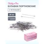 Булавки Hobby and Pro портновские для рукоделия в картонной коробочке 7 г