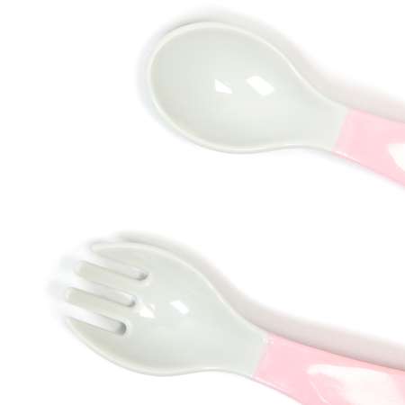 Набор посуды BabyGo Pink 2 шт.