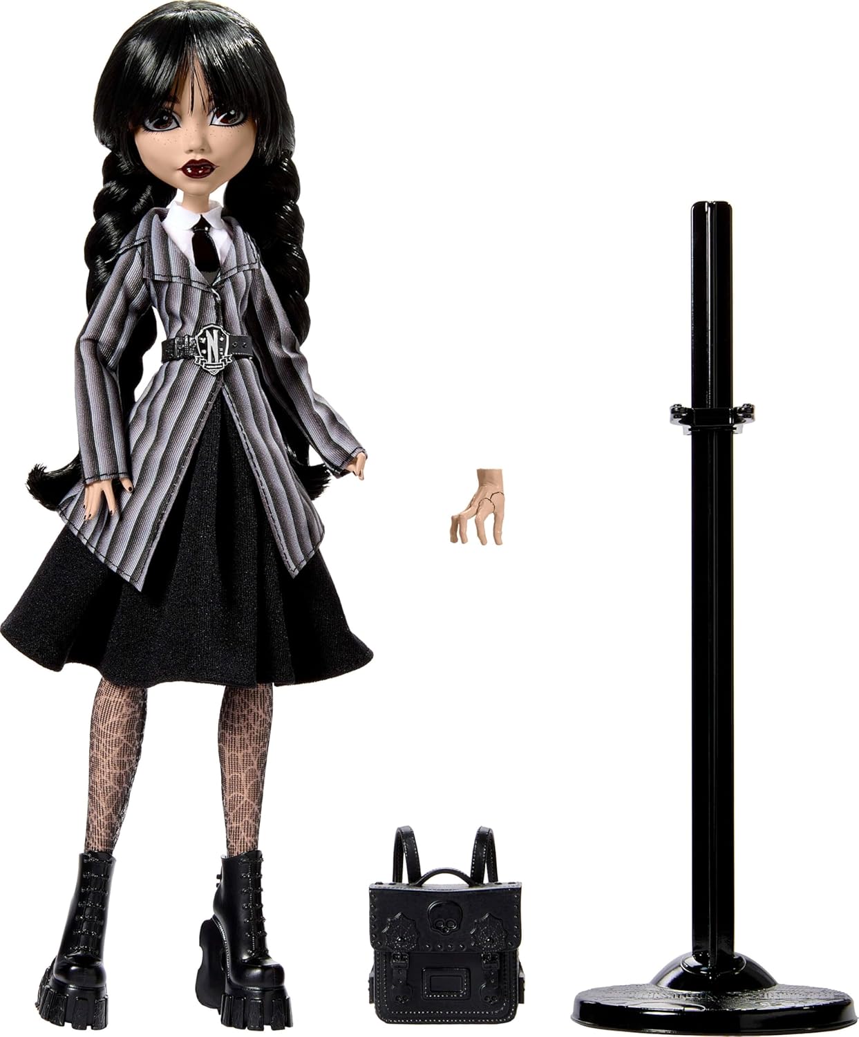 Фигурка Monster High Wednesday Addams Core - фото 4