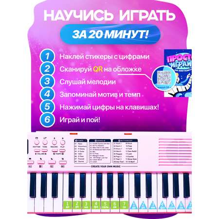 Игрушка музыкальная BelliniToys 7334 синтезатор