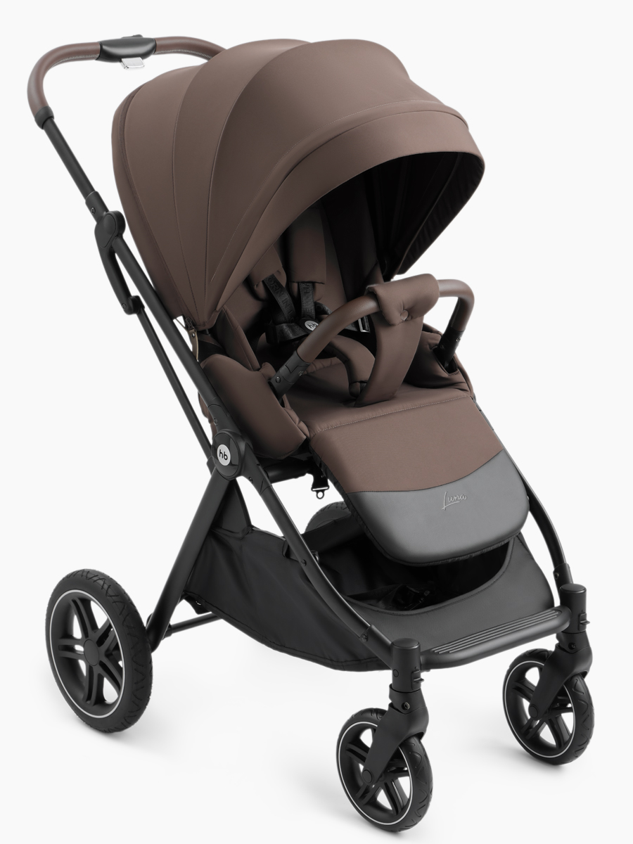 Коляска прогулочная Happy Baby Luna 360 коричневый - фото 1