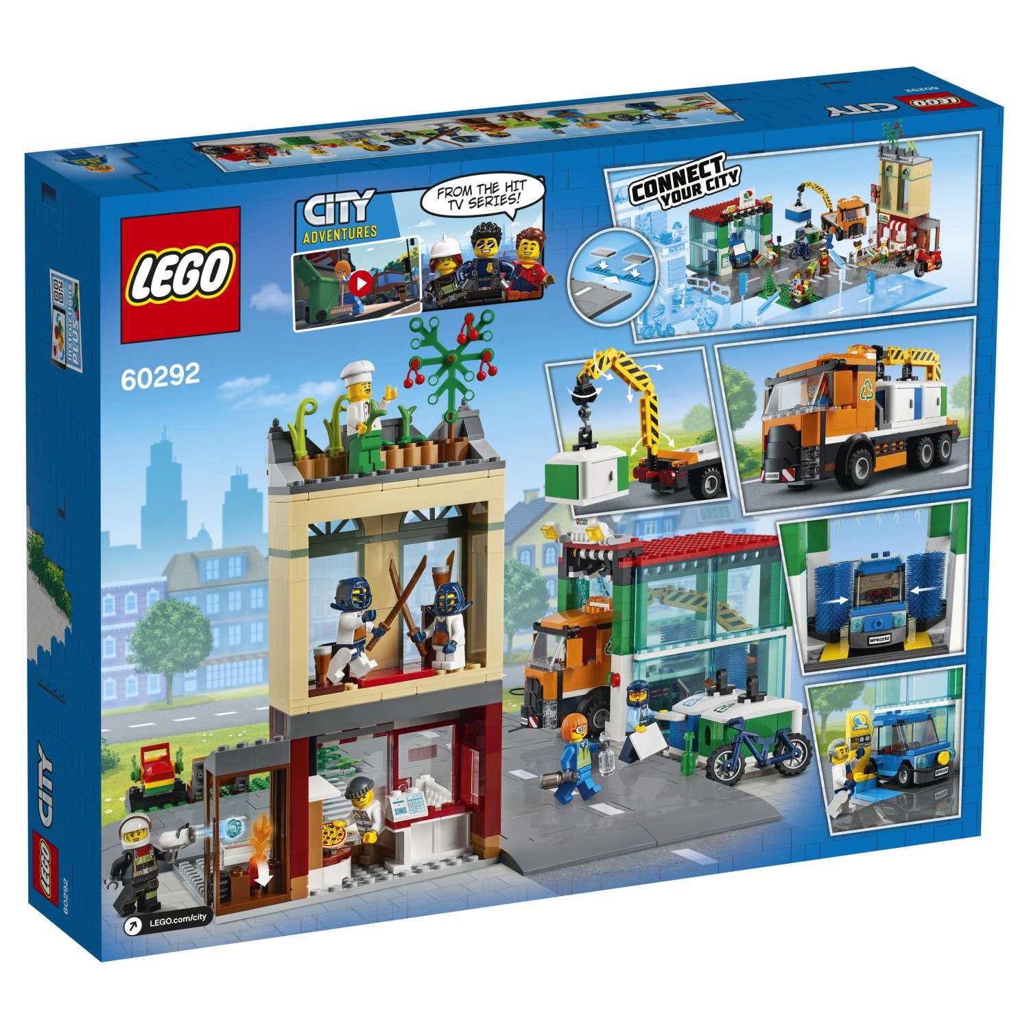 Конструктор LEGO City Центр города блочный - фото 3