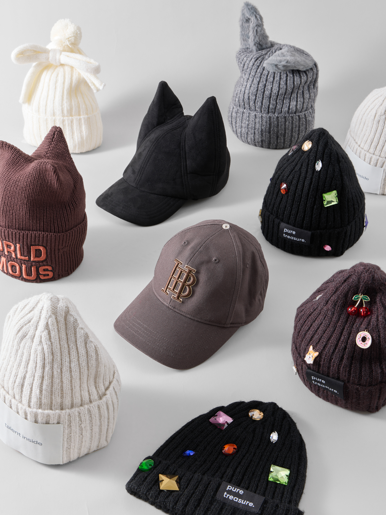 Шапка Happy Baby 89161-0_milky - фото 8