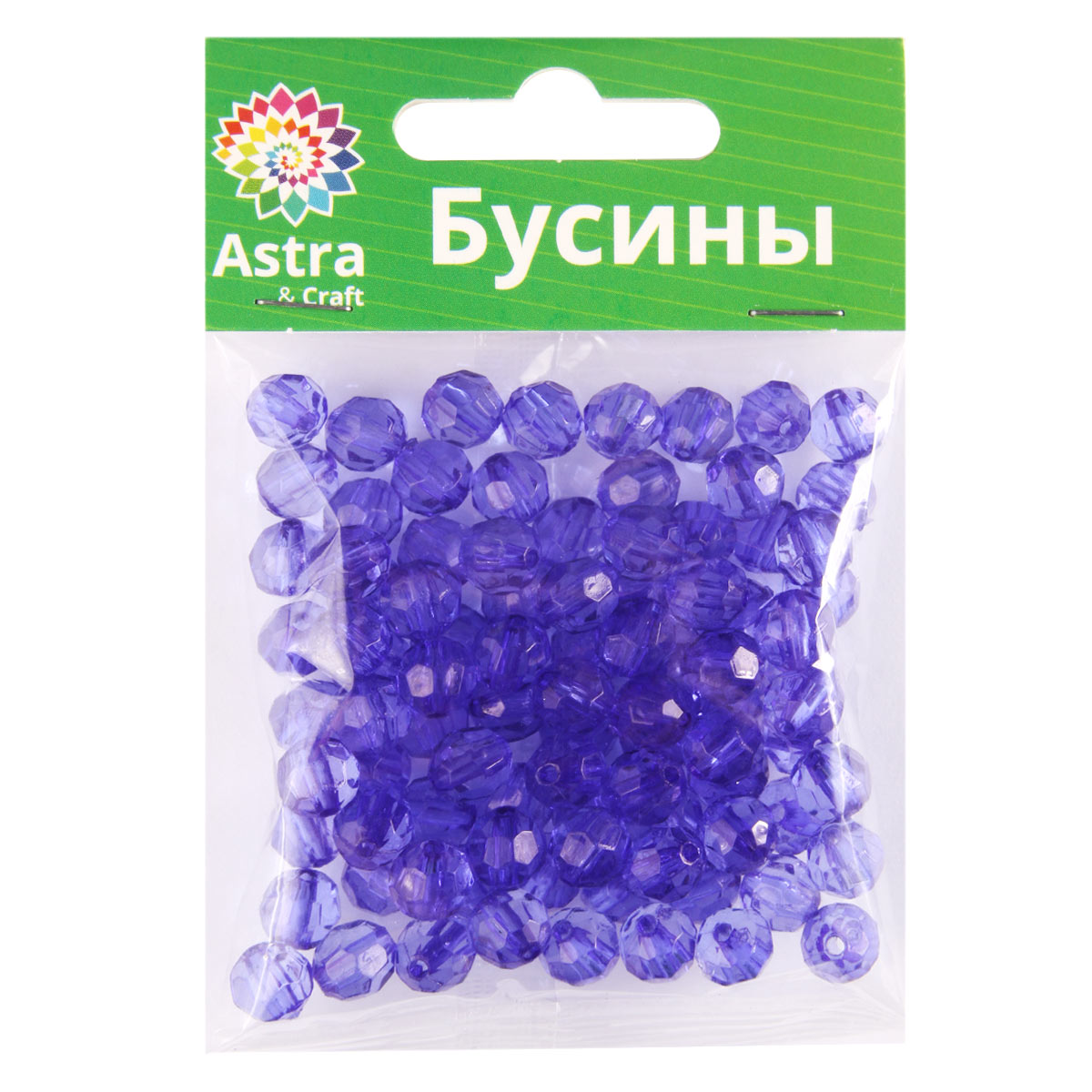 Набор для творчества Astra Craft бусины 8 мм 25 г круглые - фото 6
