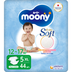 Подгузники Moony Extra Soft XL (12-17 кг) 44 шт.